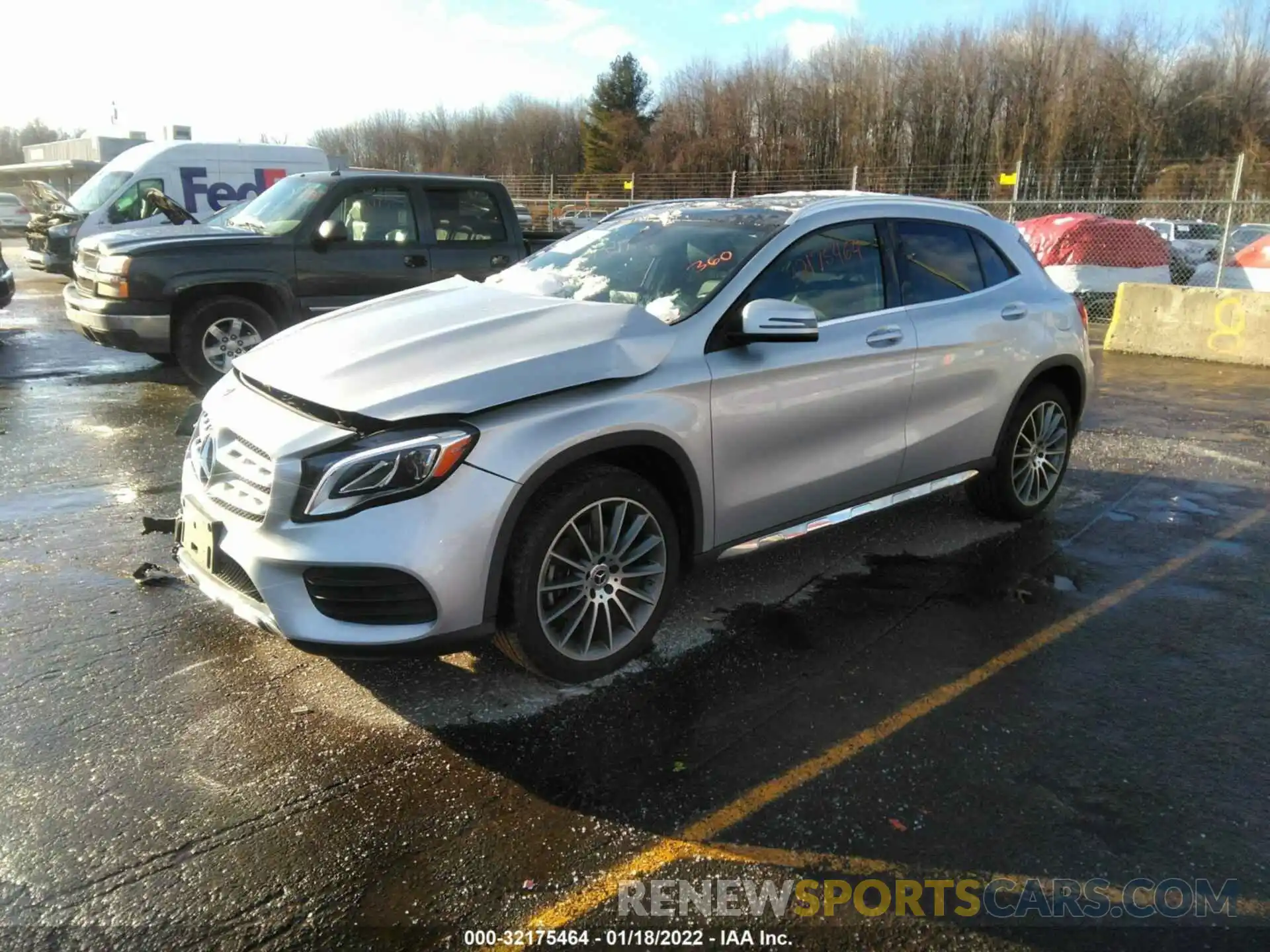 2 Photograph of a damaged car WDCTG4GB2KU012907 MERCEDES-BENZ GLA 2019