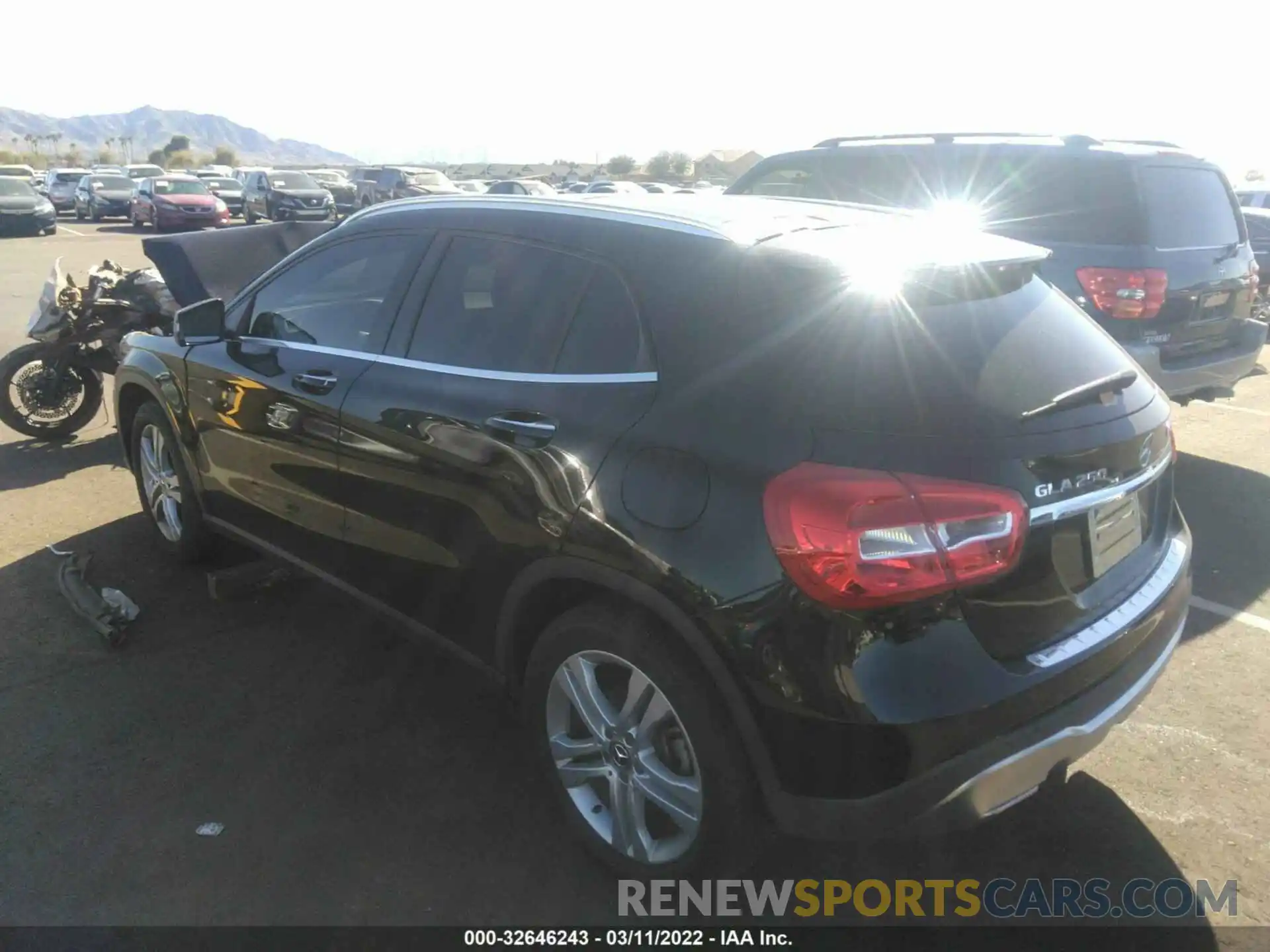 3 Photograph of a damaged car WDCTG4GB3KU018862 MERCEDES-BENZ GLA 2019