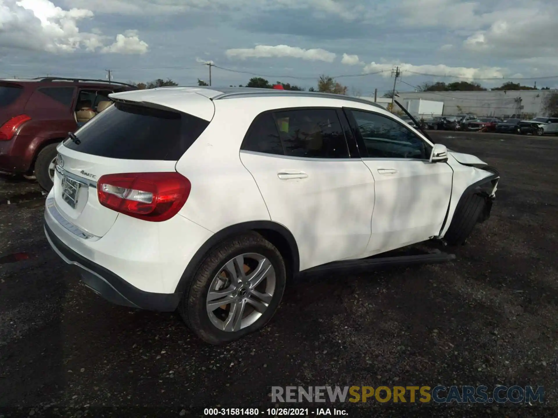 4 Photograph of a damaged car WDCTG4GB4KU008700 MERCEDES-BENZ GLA 2019