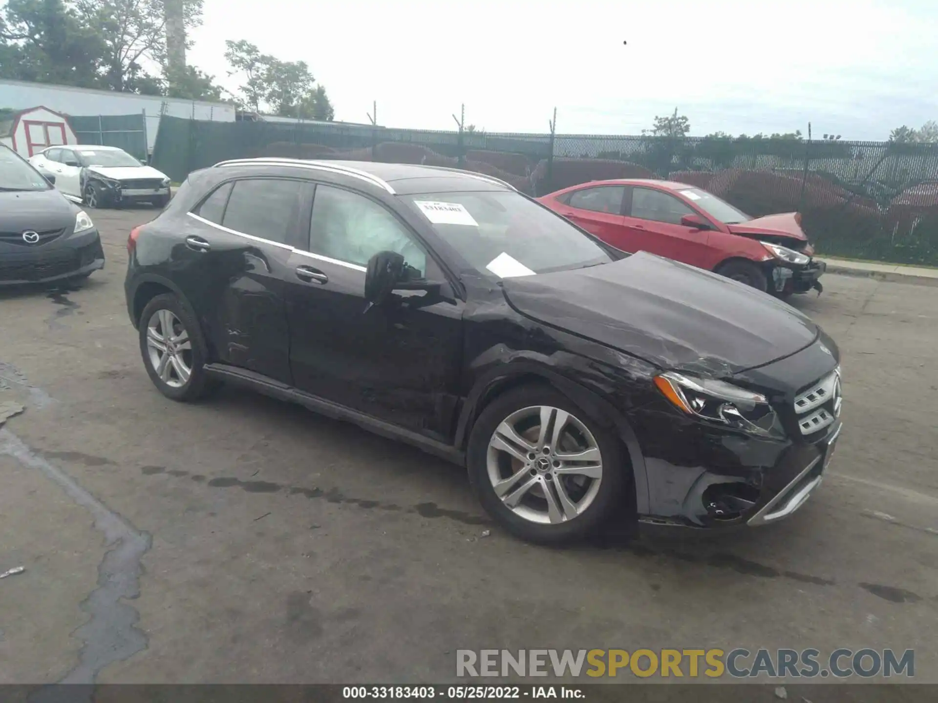 1 Photograph of a damaged car WDCTG4GB4KU011337 MERCEDES-BENZ GLA 2019