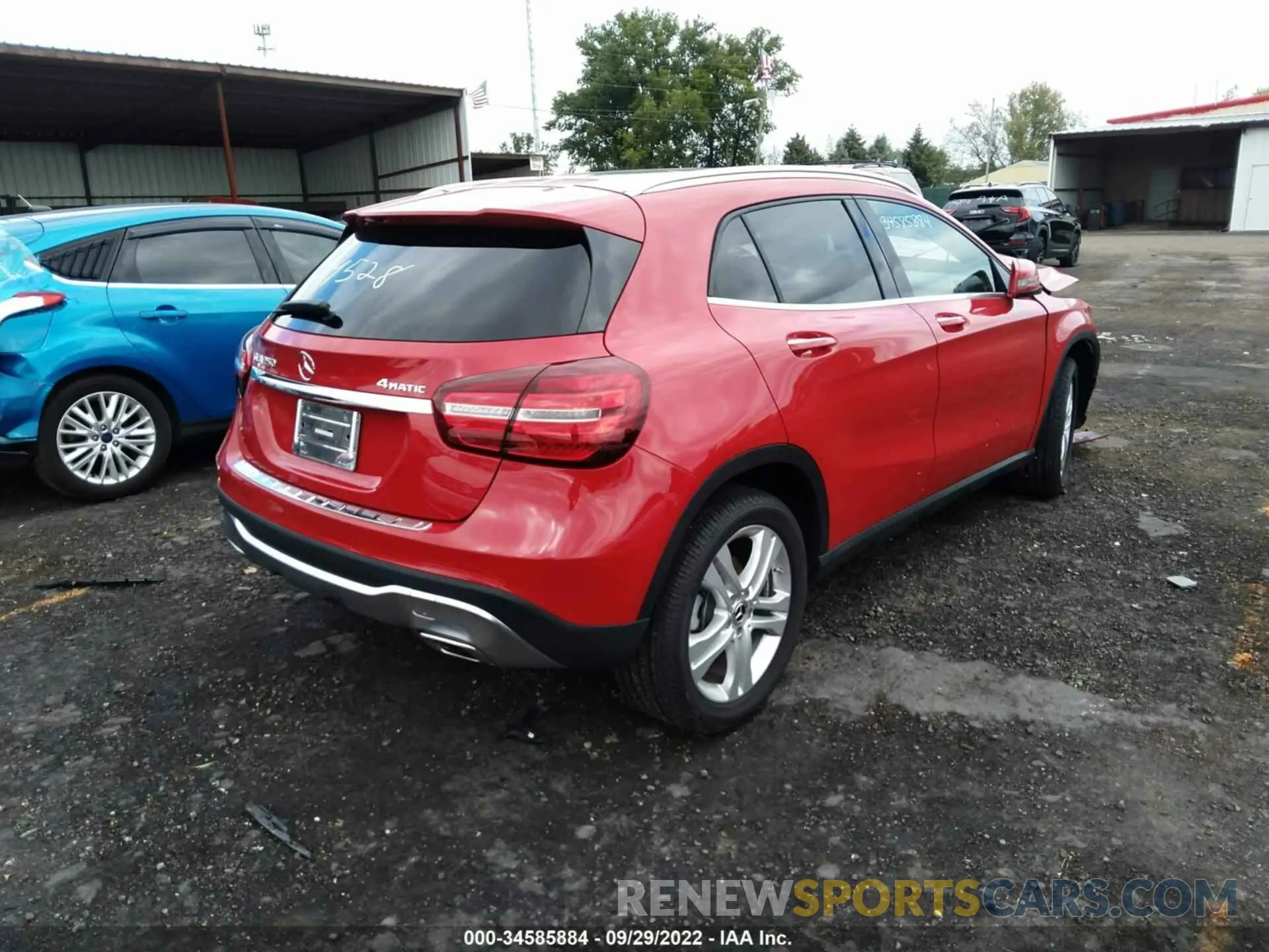 4 Photograph of a damaged car WDCTG4GB4KU014528 MERCEDES-BENZ GLA 2019