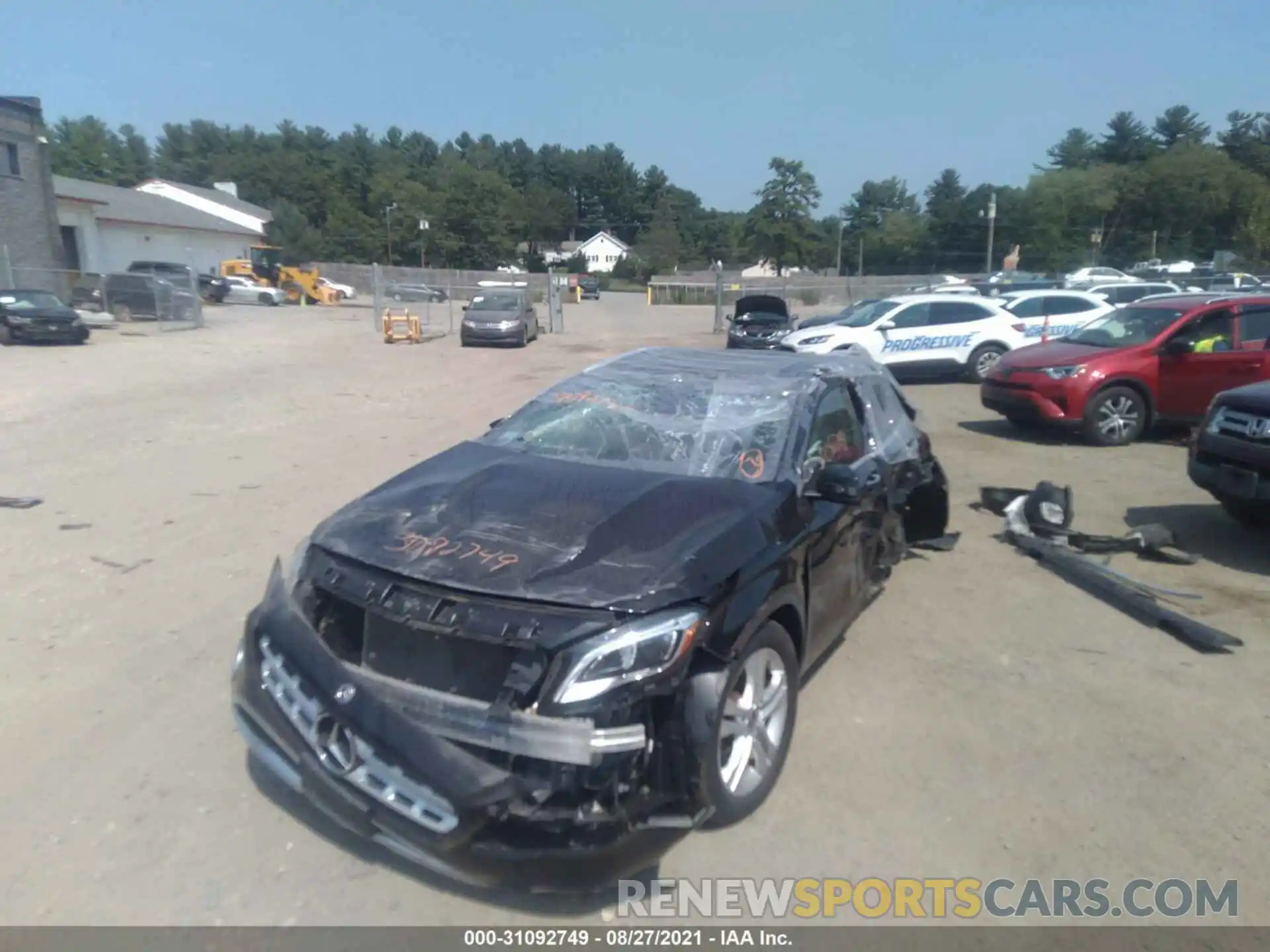 6 Photograph of a damaged car WDCTG4GB5KJ544587 MERCEDES-BENZ GLA 2019