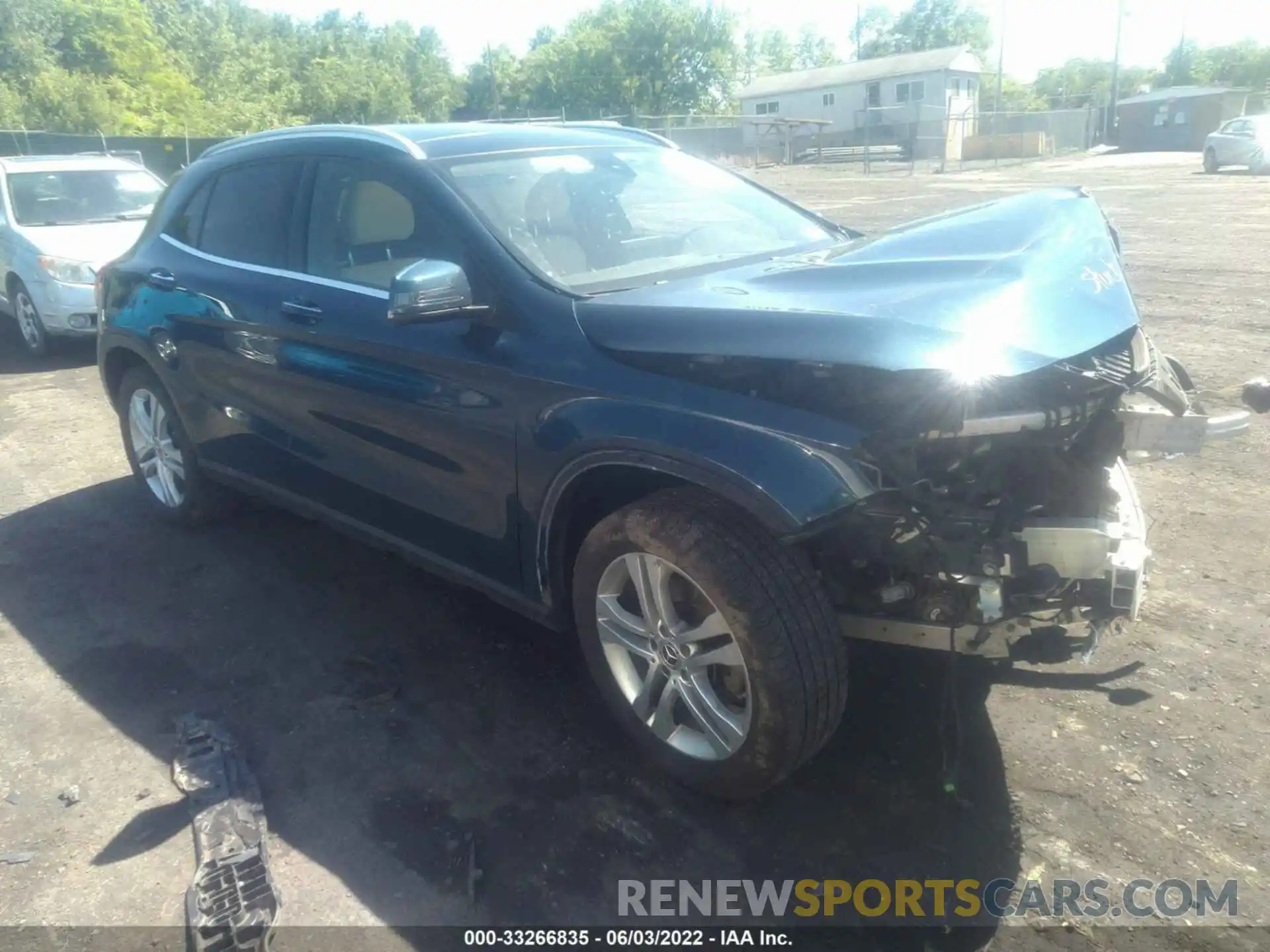 1 Photograph of a damaged car WDCTG4GB9KJ630162 MERCEDES-BENZ GLA 2019