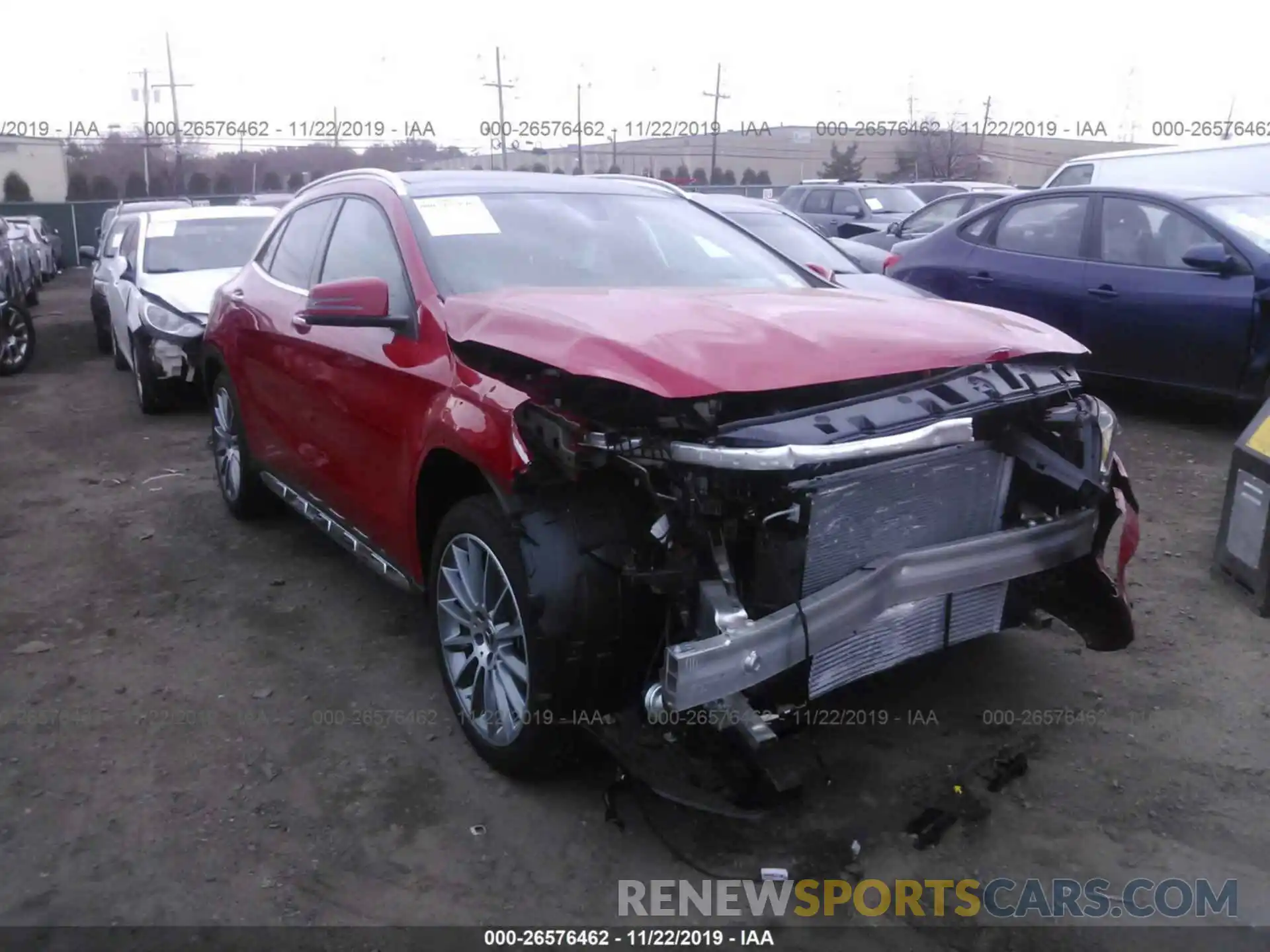 1 Photograph of a damaged car WDCTG4GB9KU014847 MERCEDES-BENZ GLA 2019