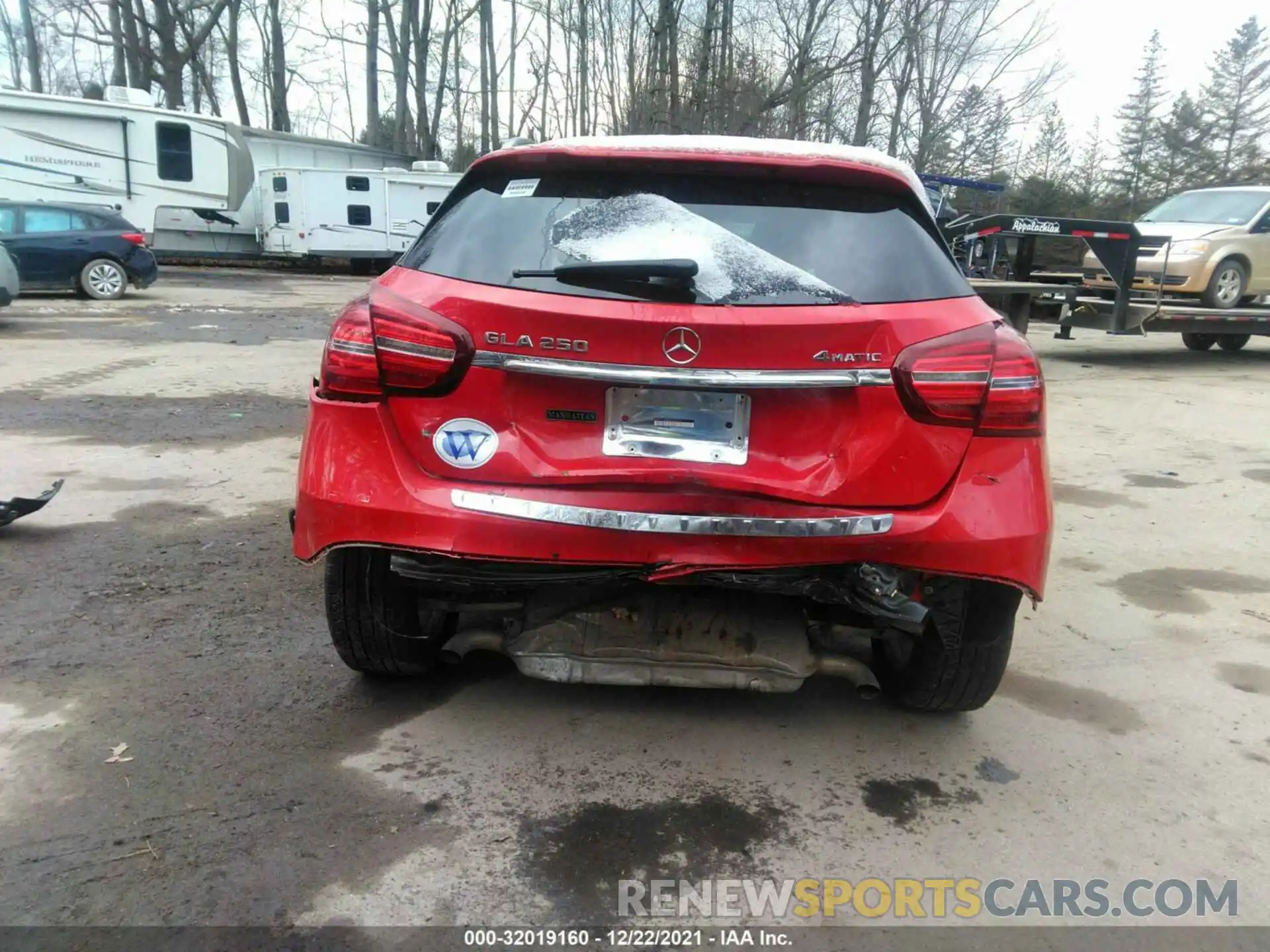 6 Photograph of a damaged car WDCTG4GB9KU015612 MERCEDES-BENZ GLA 2019