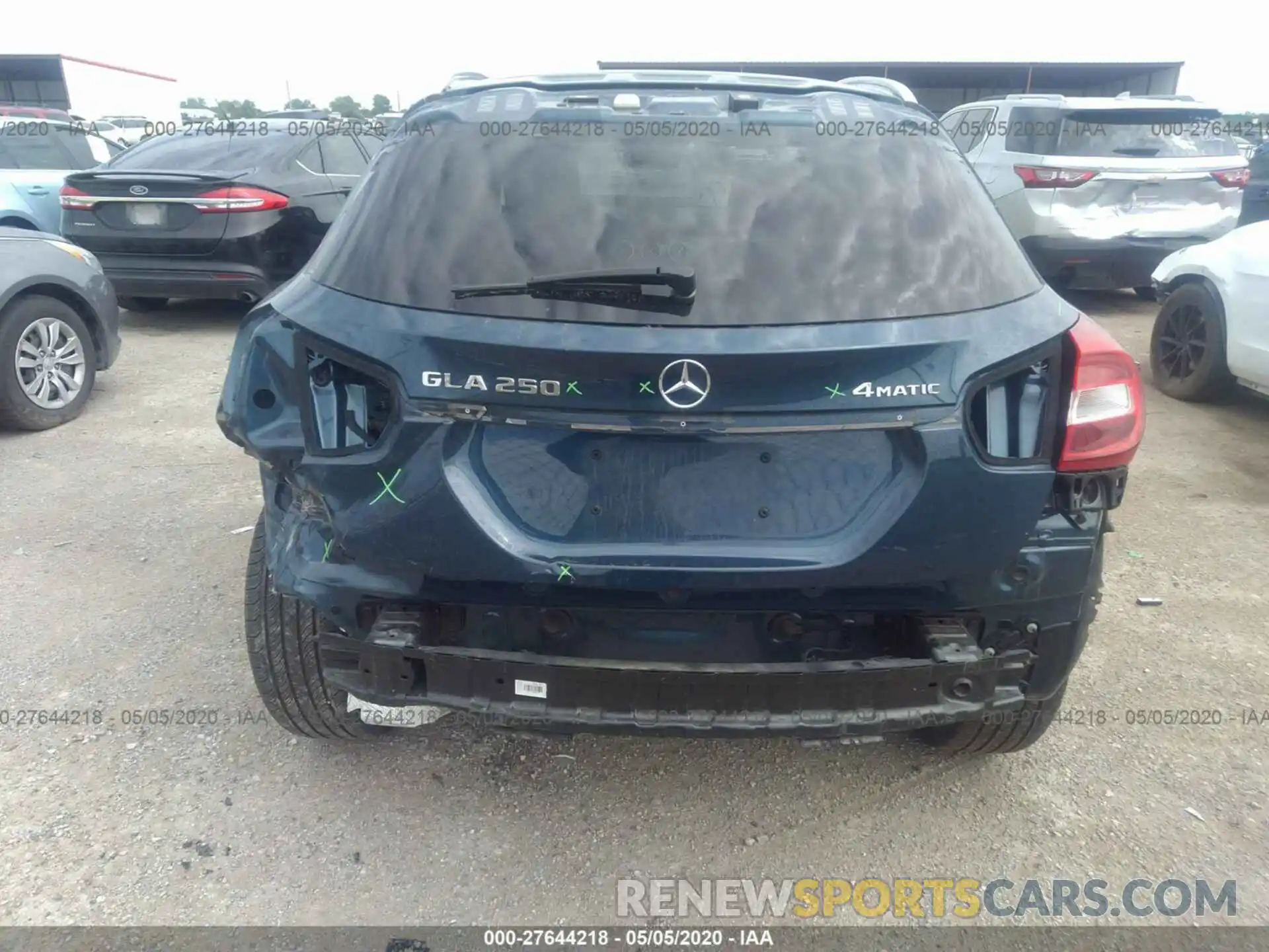 6 Photograph of a damaged car WDCTG4GBXKJ610244 MERCEDES-BENZ GLA 2019