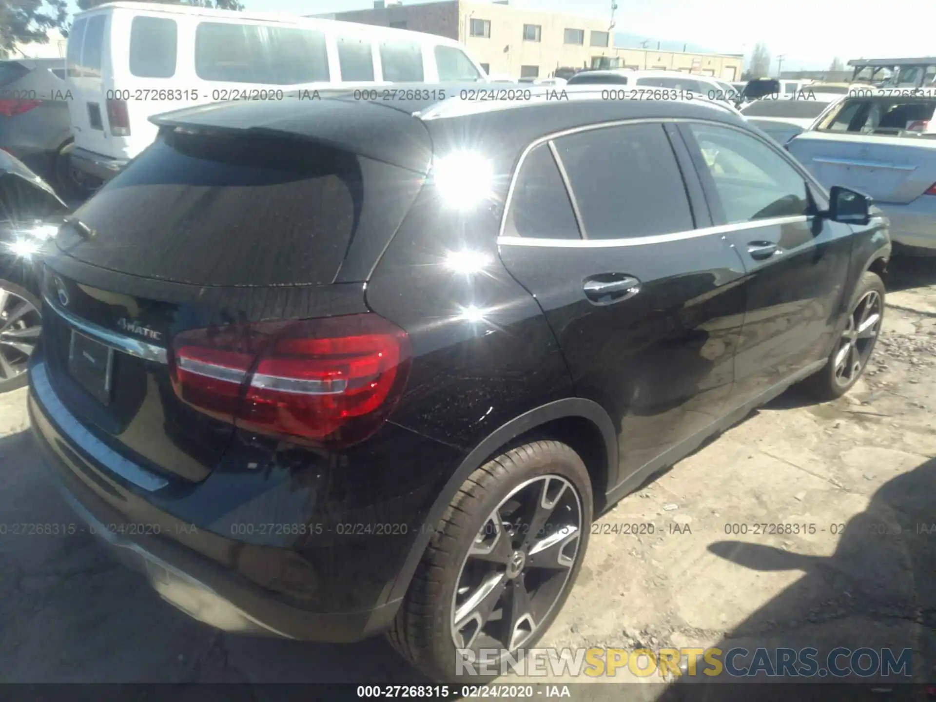 4 Photograph of a damaged car WDCTG4GBXKU013156 MERCEDES-BENZ GLA 2019