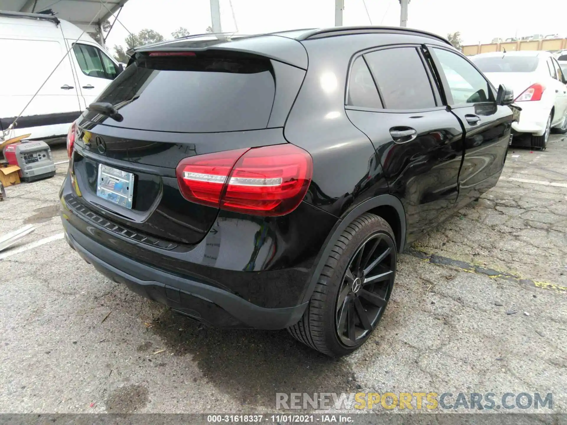 4 Photograph of a damaged car WDCTG4EB3LU023984 MERCEDES-BENZ GLA 2020