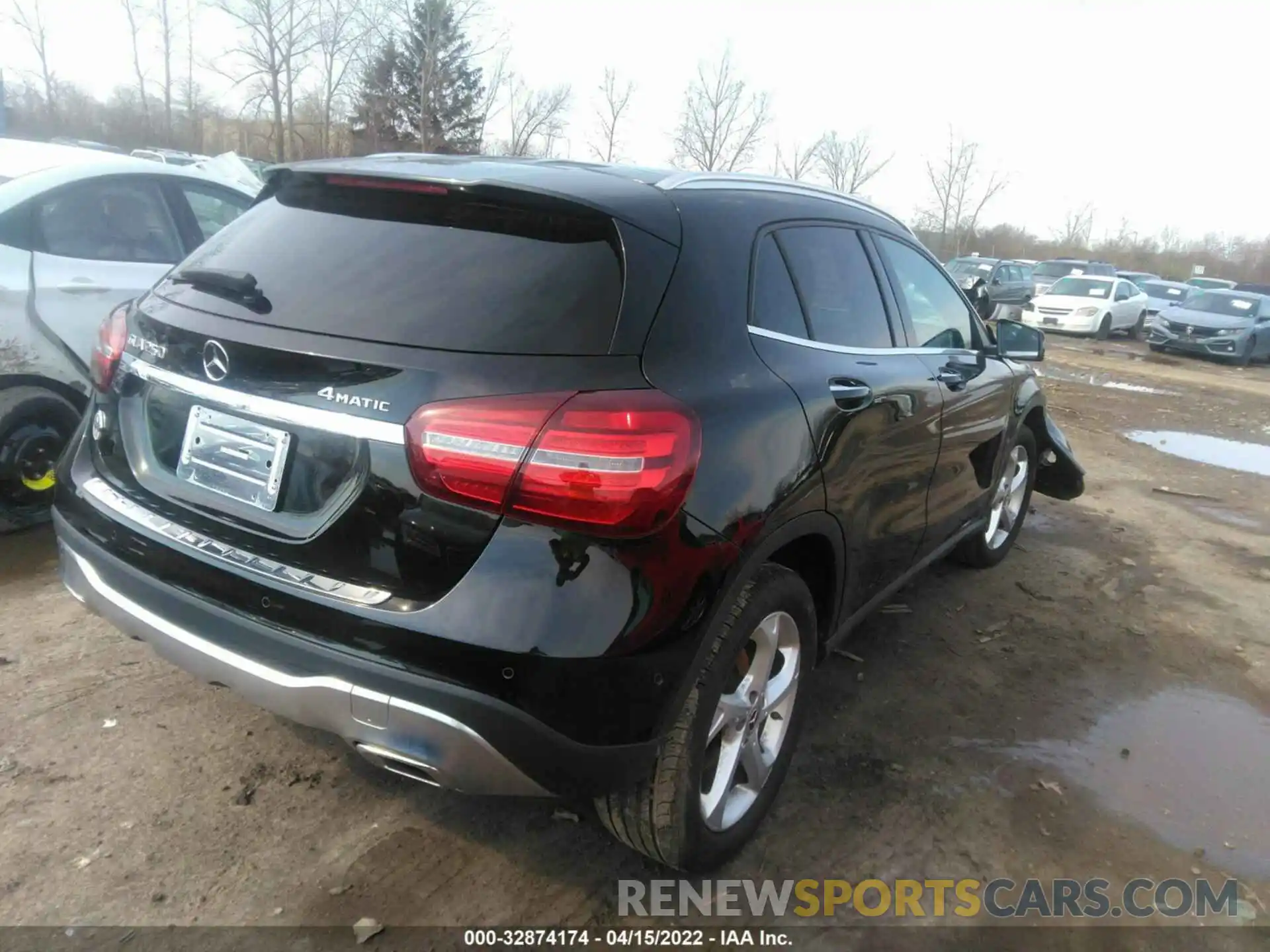 4 Photograph of a damaged car WDCTG4GB2LJ661562 MERCEDES-BENZ GLA 2020