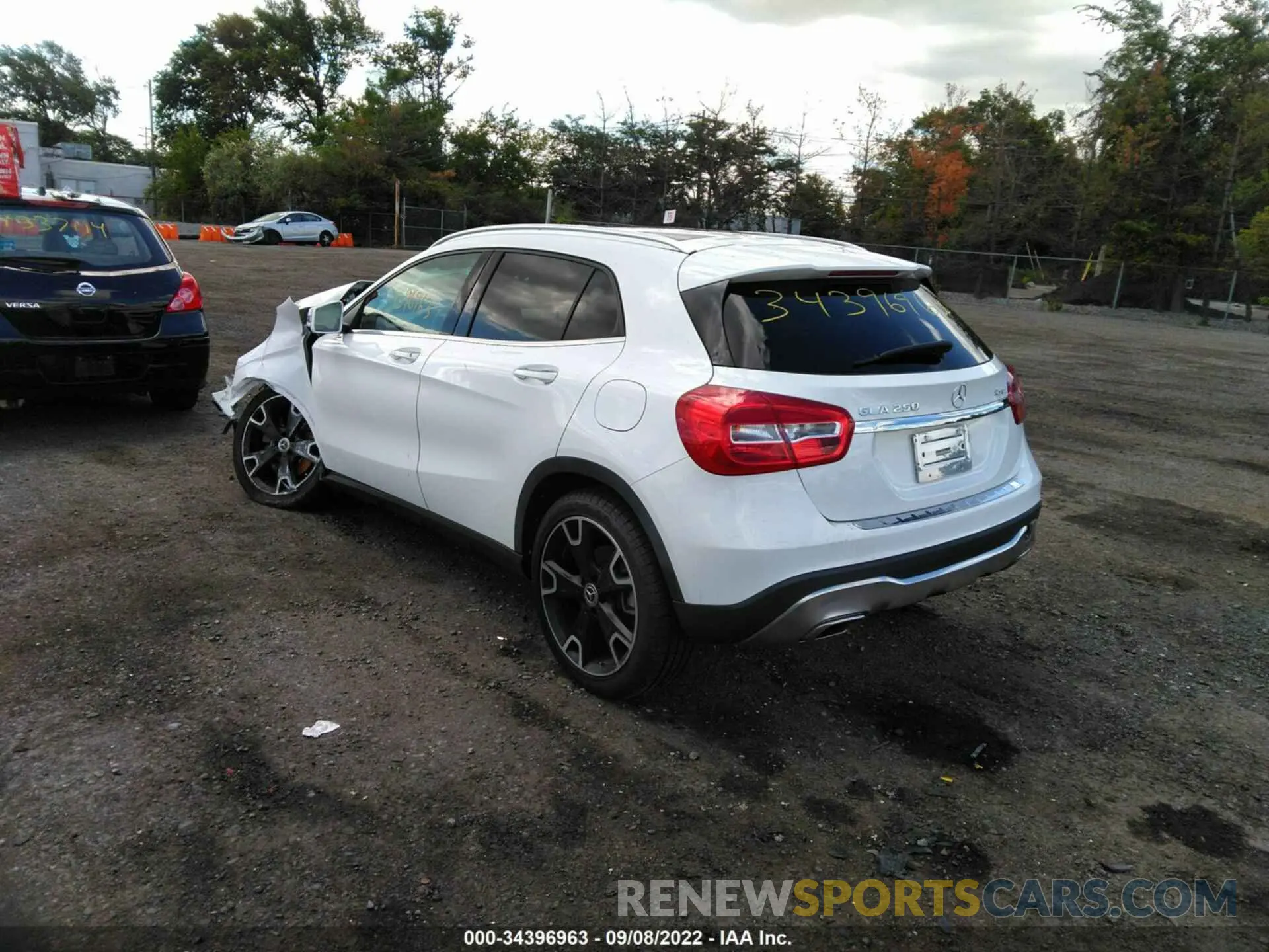 3 Photograph of a damaged car WDCTG4GB2LU025853 MERCEDES-BENZ GLA 2020
