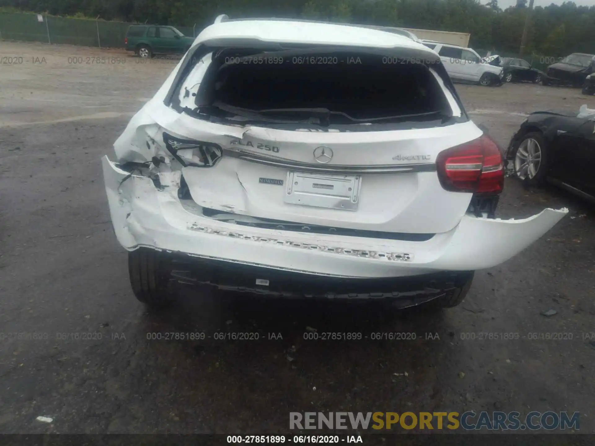 6 Photograph of a damaged car WDCTG4GB5LU027869 MERCEDES-BENZ GLA 2020