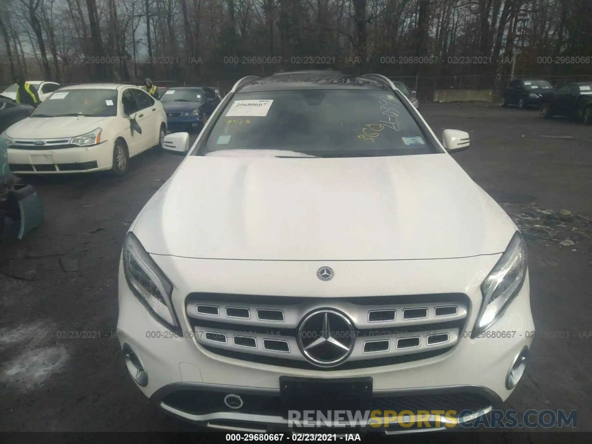 6 Photograph of a damaged car WDCTG4GB9LU027986 MERCEDES-BENZ GLA 2020