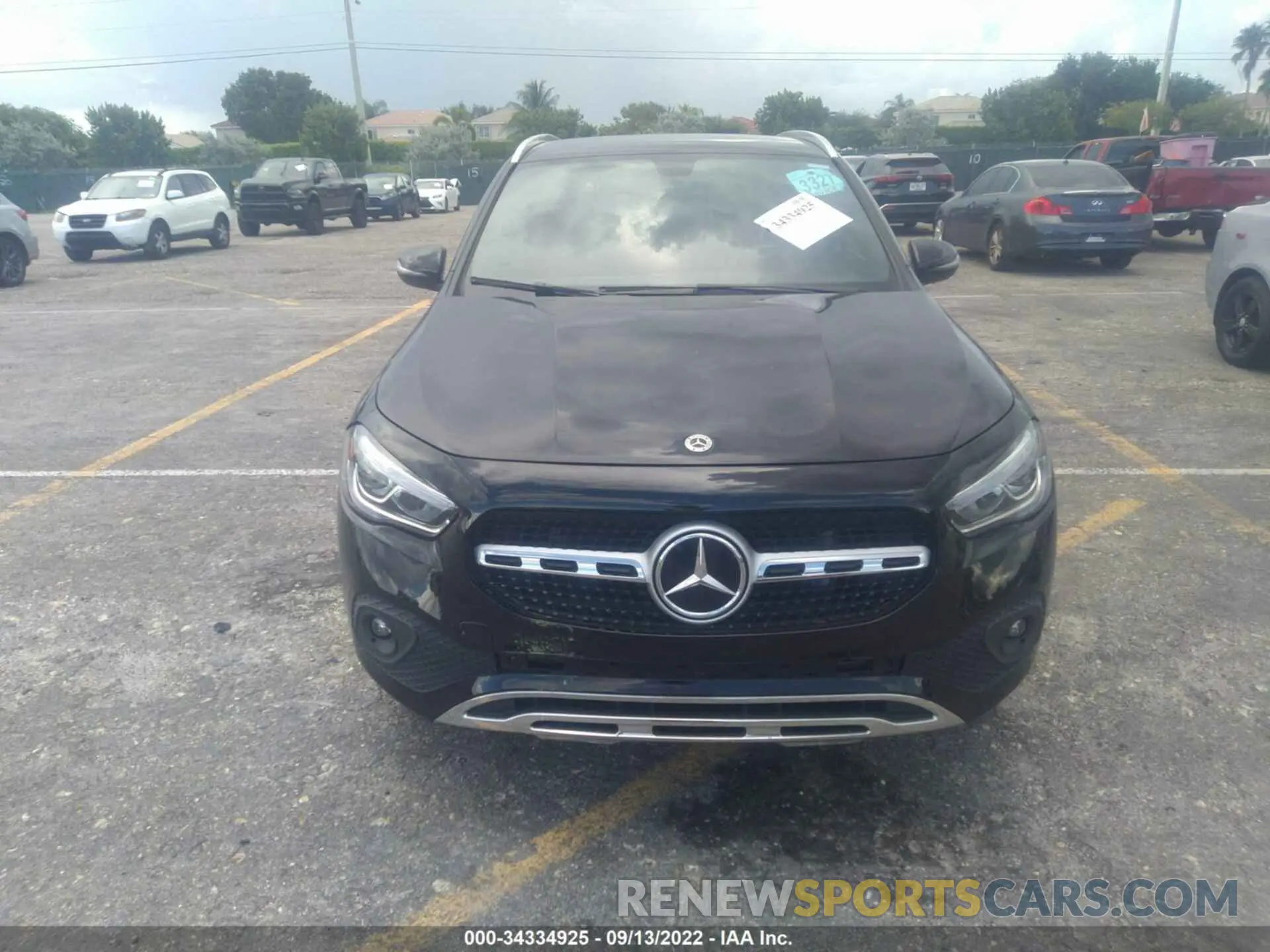 6 Photograph of a damaged car W1N4N4GB1MJ205398 MERCEDES-BENZ GLA 2021