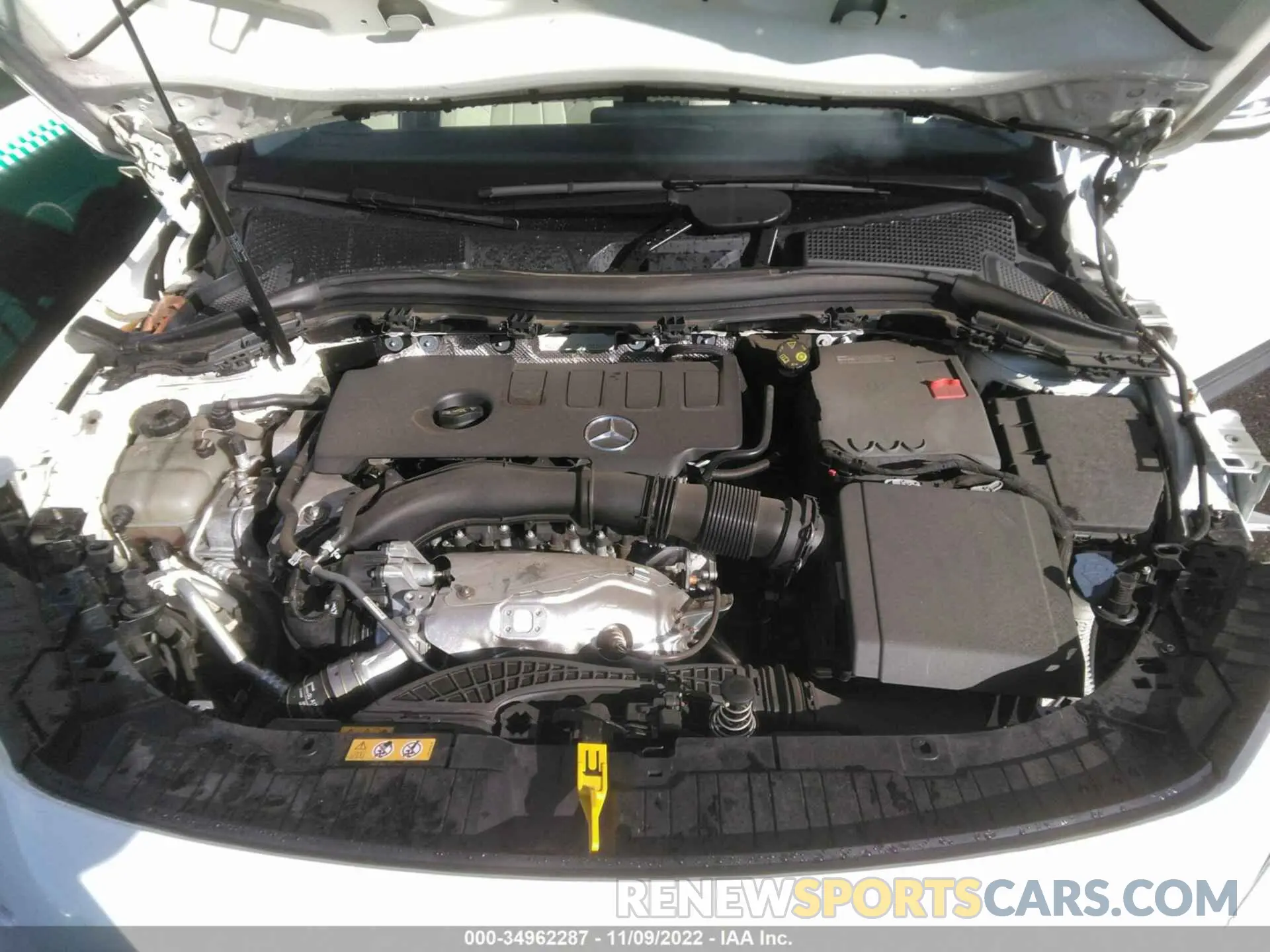 10 Photograph of a damaged car W1N4N4GB5MJ201645 MERCEDES-BENZ GLA 2021