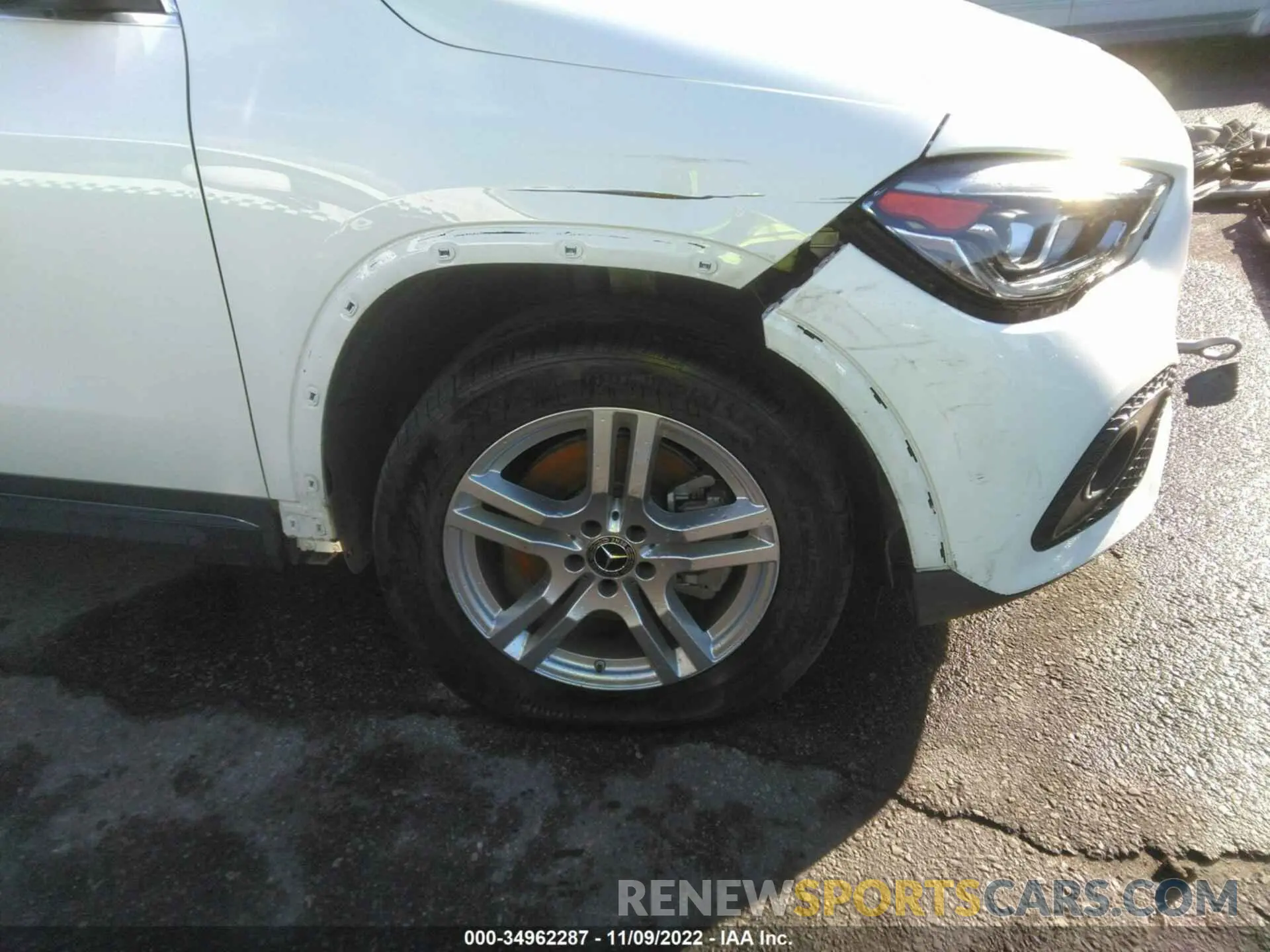 6 Photograph of a damaged car W1N4N4GB5MJ201645 MERCEDES-BENZ GLA 2021