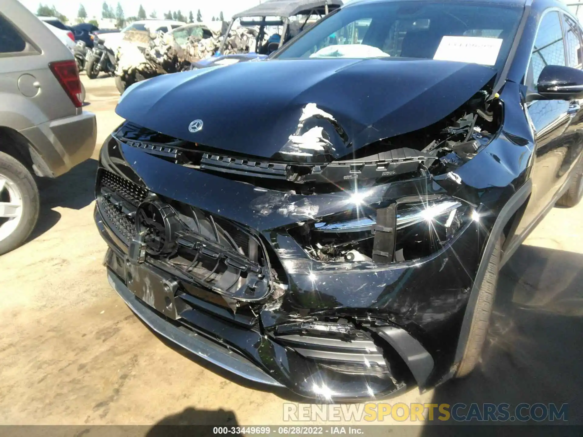 6 Photograph of a damaged car W1N4N4GB7MJ253455 MERCEDES-BENZ GLA 2021