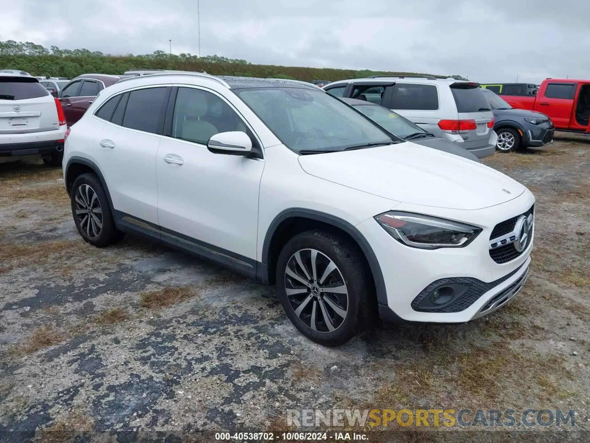 1 Photograph of a damaged car W1N4N4GB9MJ219744 MERCEDES-BENZ GLA 2021