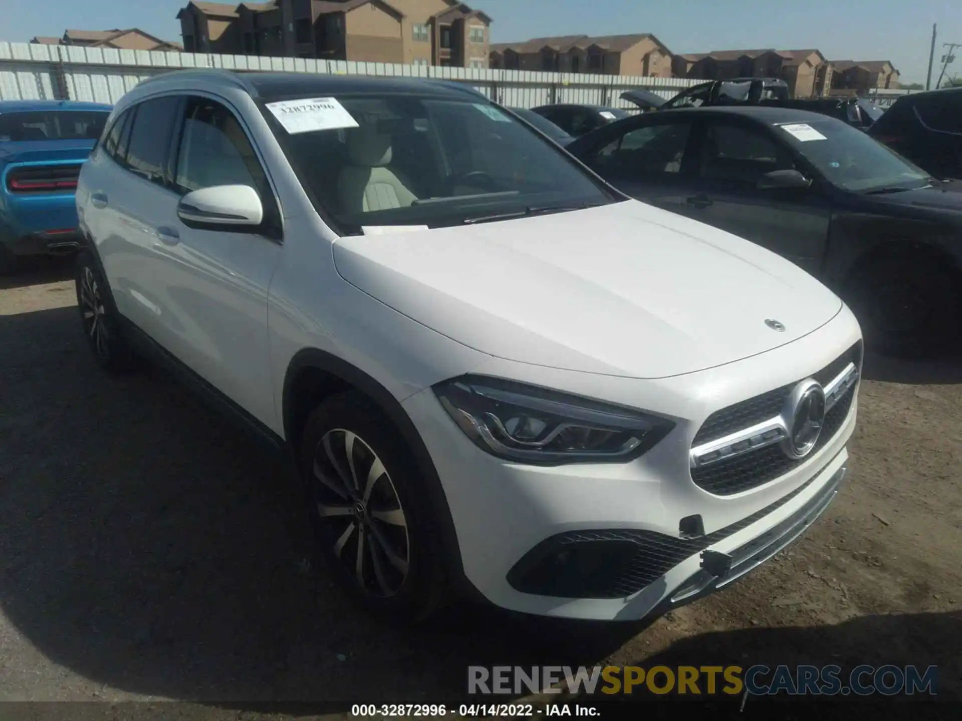 1 Photograph of a damaged car W1N4N4HB4MJ257400 MERCEDES-BENZ GLA 2021