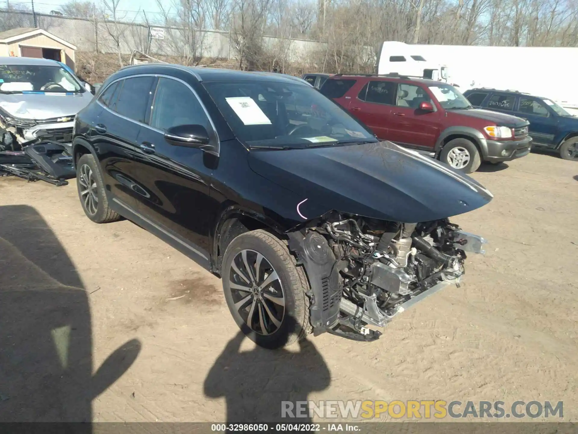 1 Photograph of a damaged car W1N4N4HB4MJ285617 MERCEDES-BENZ GLA 2021