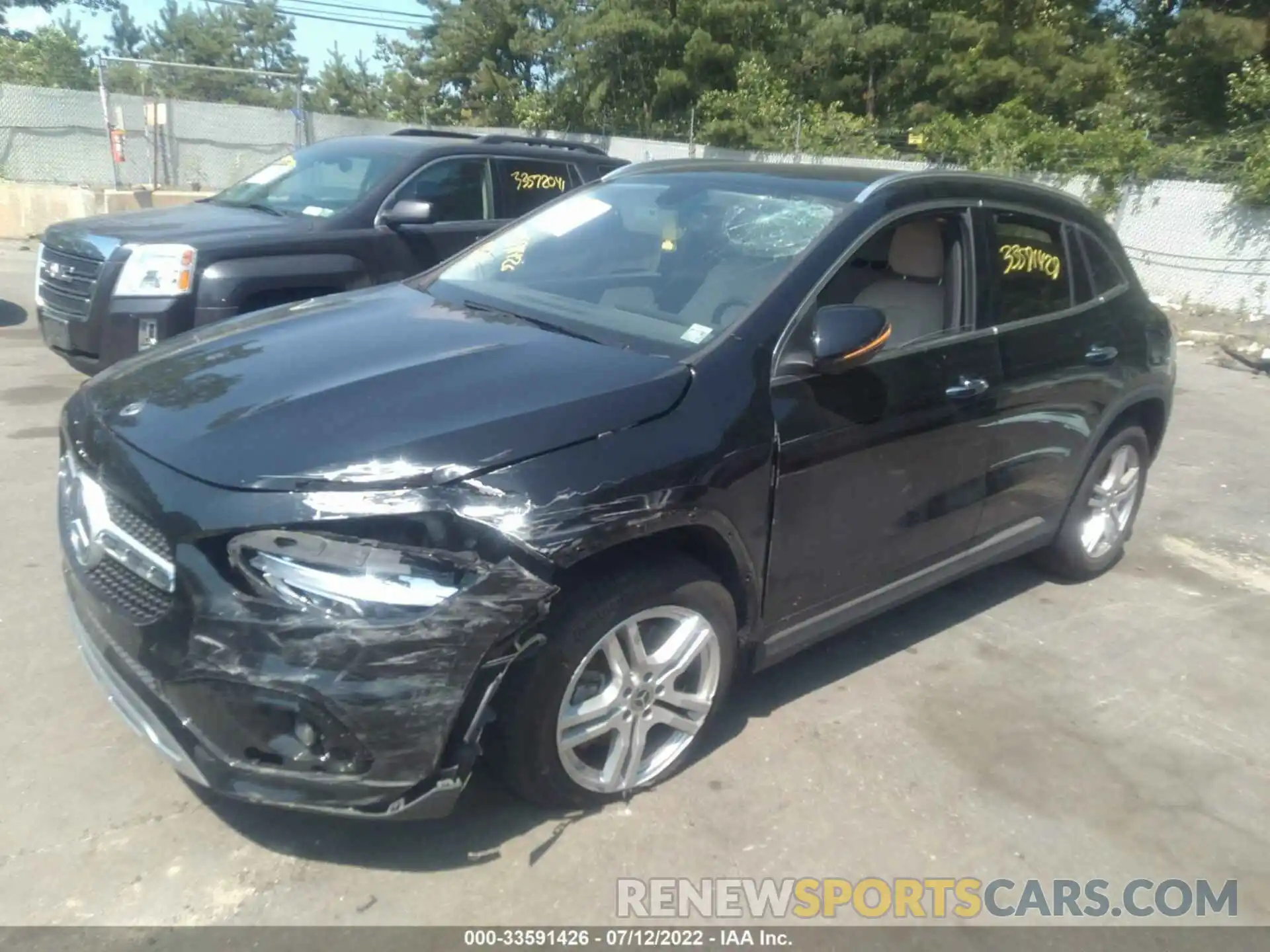 6 Photograph of a damaged car W1N4N4HB5MJ279728 MERCEDES-BENZ GLA 2021