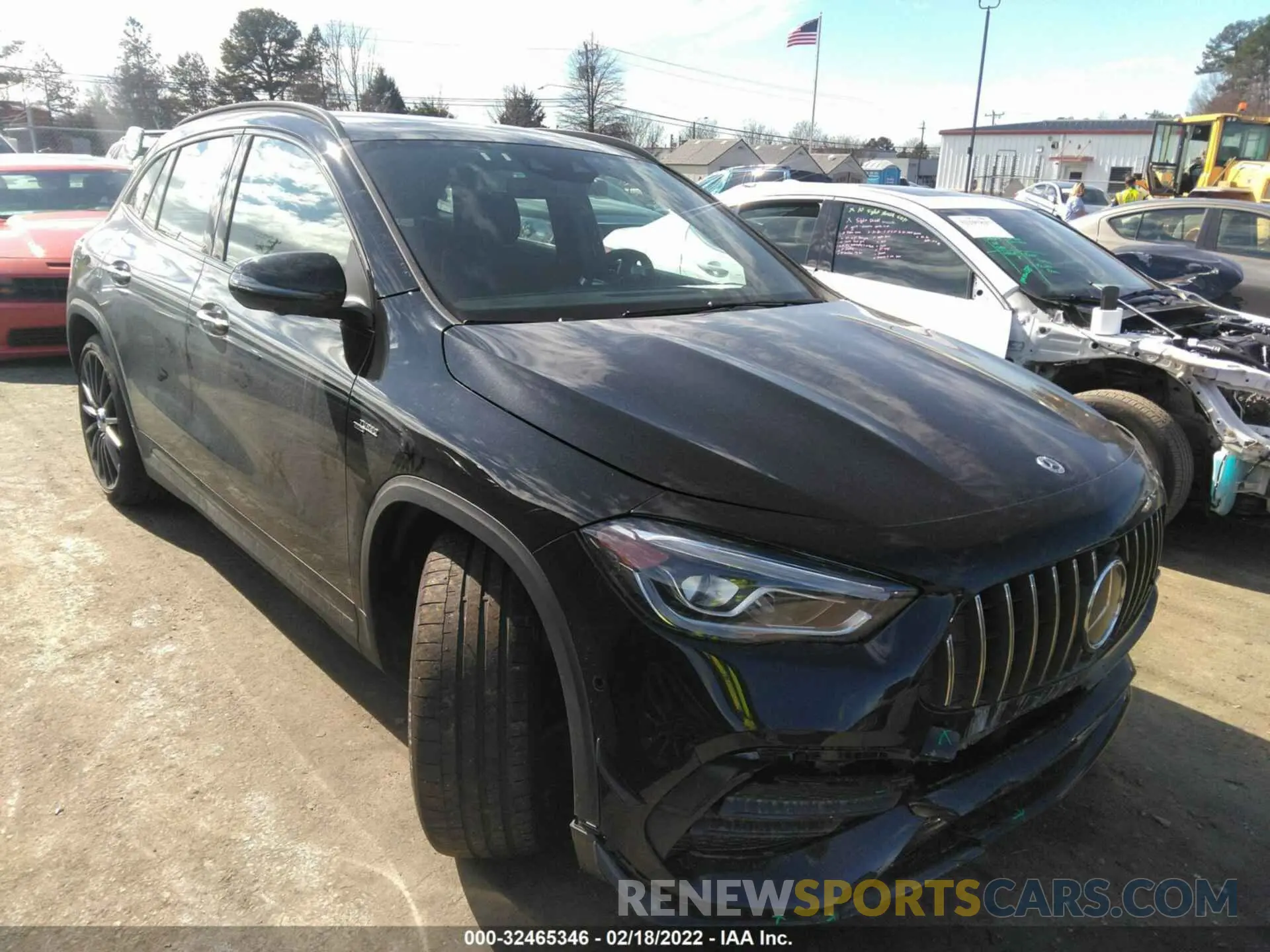 1 Photograph of a damaged car W1N4N5BB4MJ315889 MERCEDES-BENZ GLA 2021