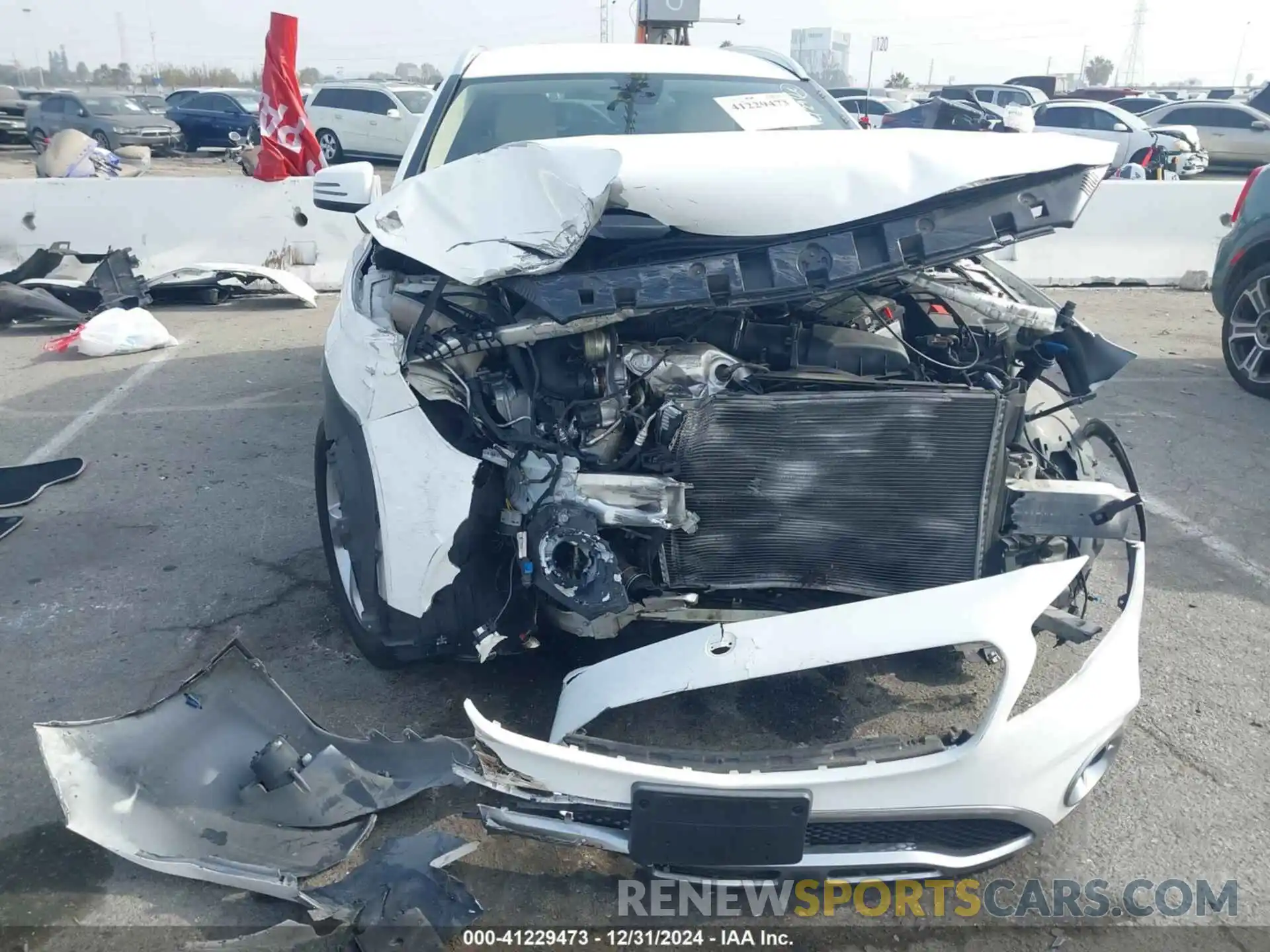 6 Photograph of a damaged car WDCTG4EB0KJ552289 MERCEDES-BENZ GLA 250 2019