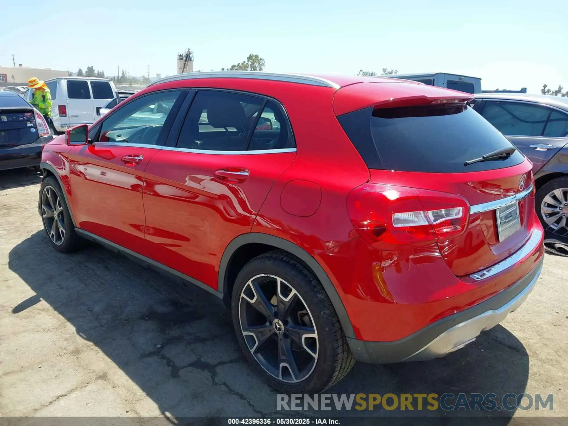 3 Photograph of a damaged car WDCTG4EB0KU001424 MERCEDES-BENZ GLA 250 2019