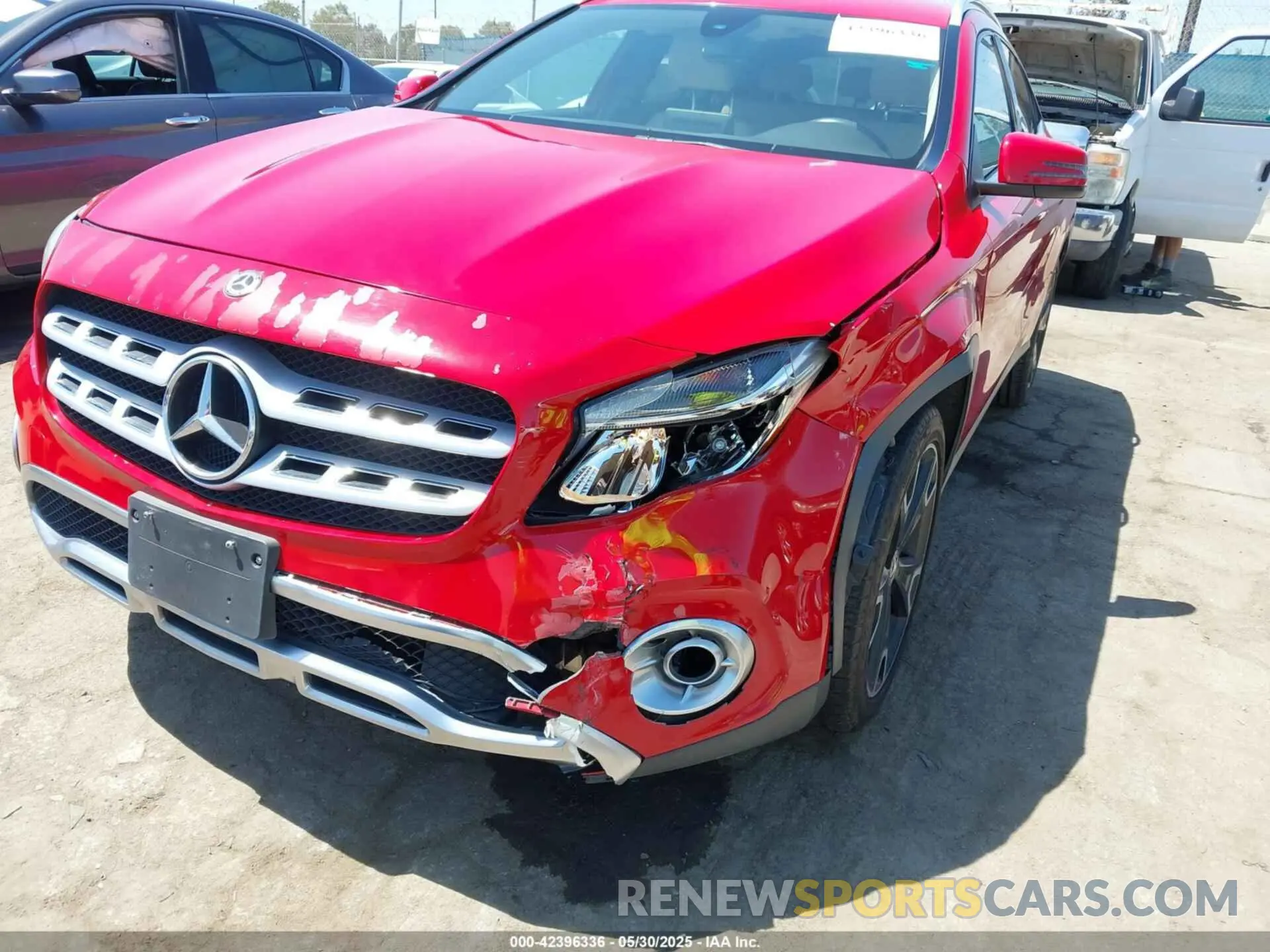 6 Photograph of a damaged car WDCTG4EB0KU001424 MERCEDES-BENZ GLA 250 2019