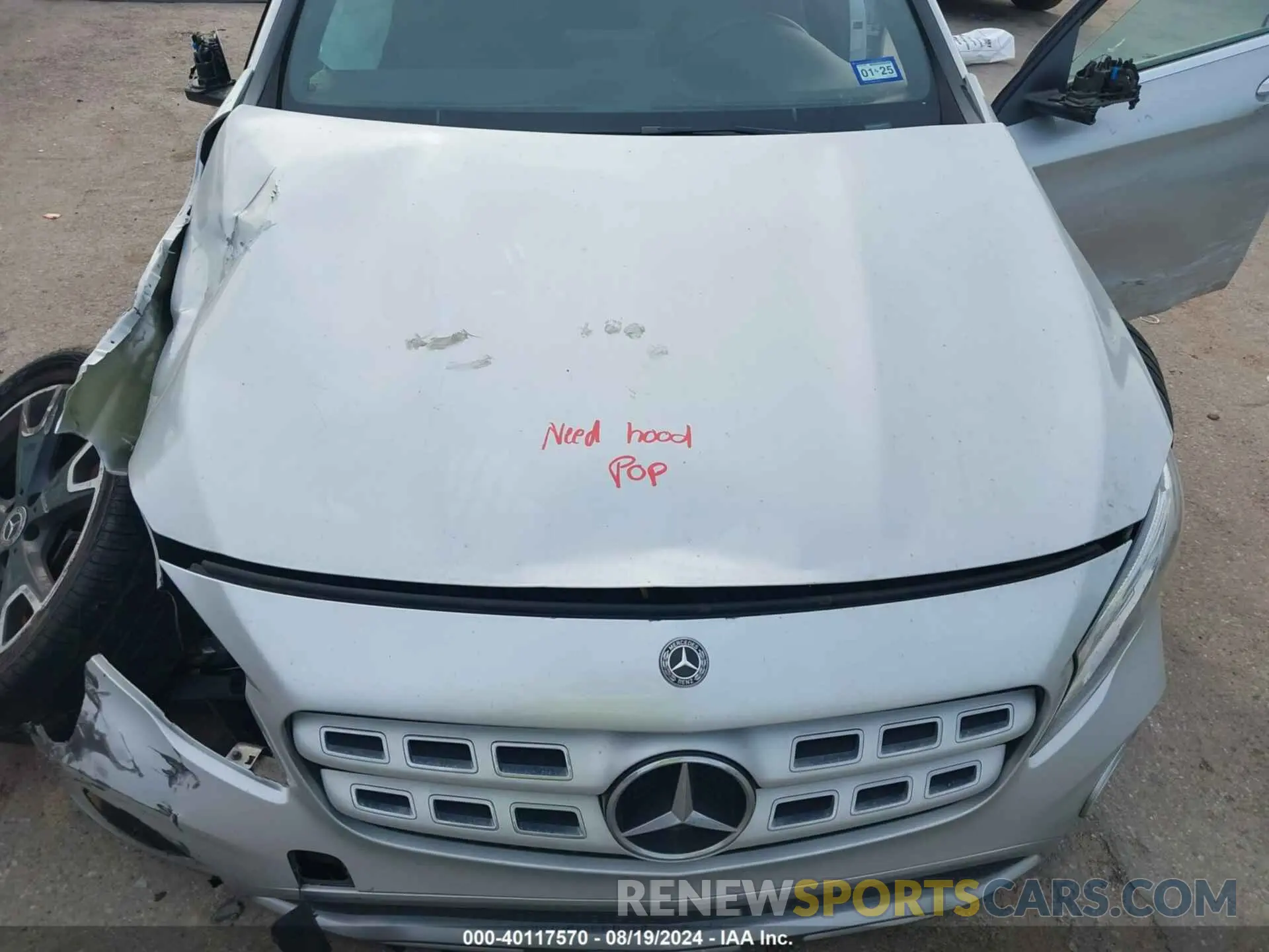 10 Photograph of a damaged car WDCTG4EB0KU020717 MERCEDES-BENZ GLA 250 2019