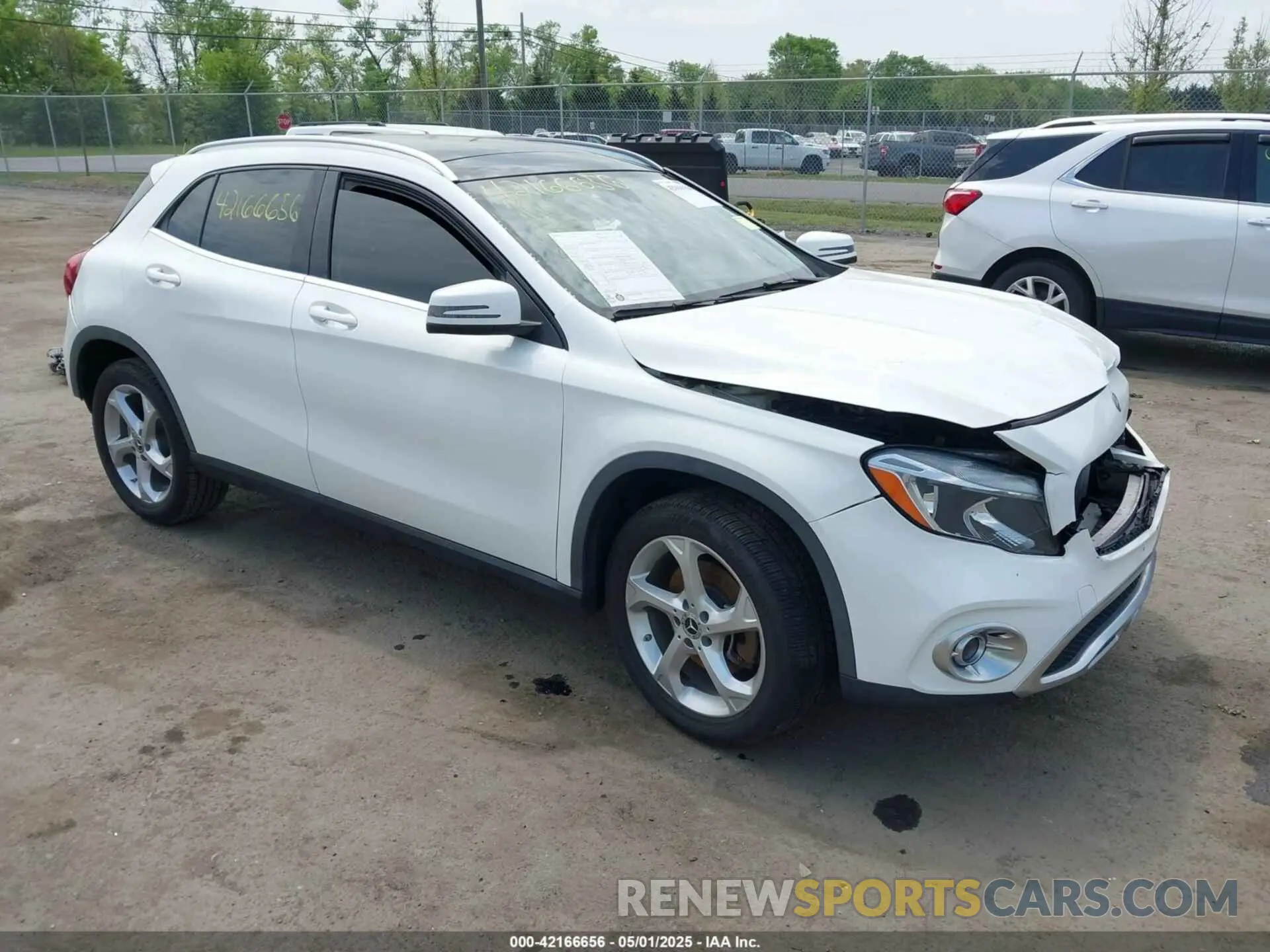 1 Photograph of a damaged car WDCTG4EB2KJ549166 MERCEDES-BENZ GLA 250 2019