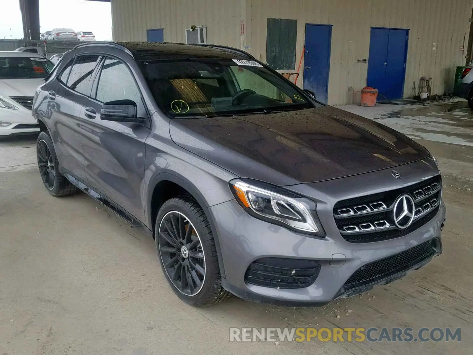 1 Photograph of a damaged car WDCTG4EB2KJ571412 MERCEDES-BENZ GLA 250 2019