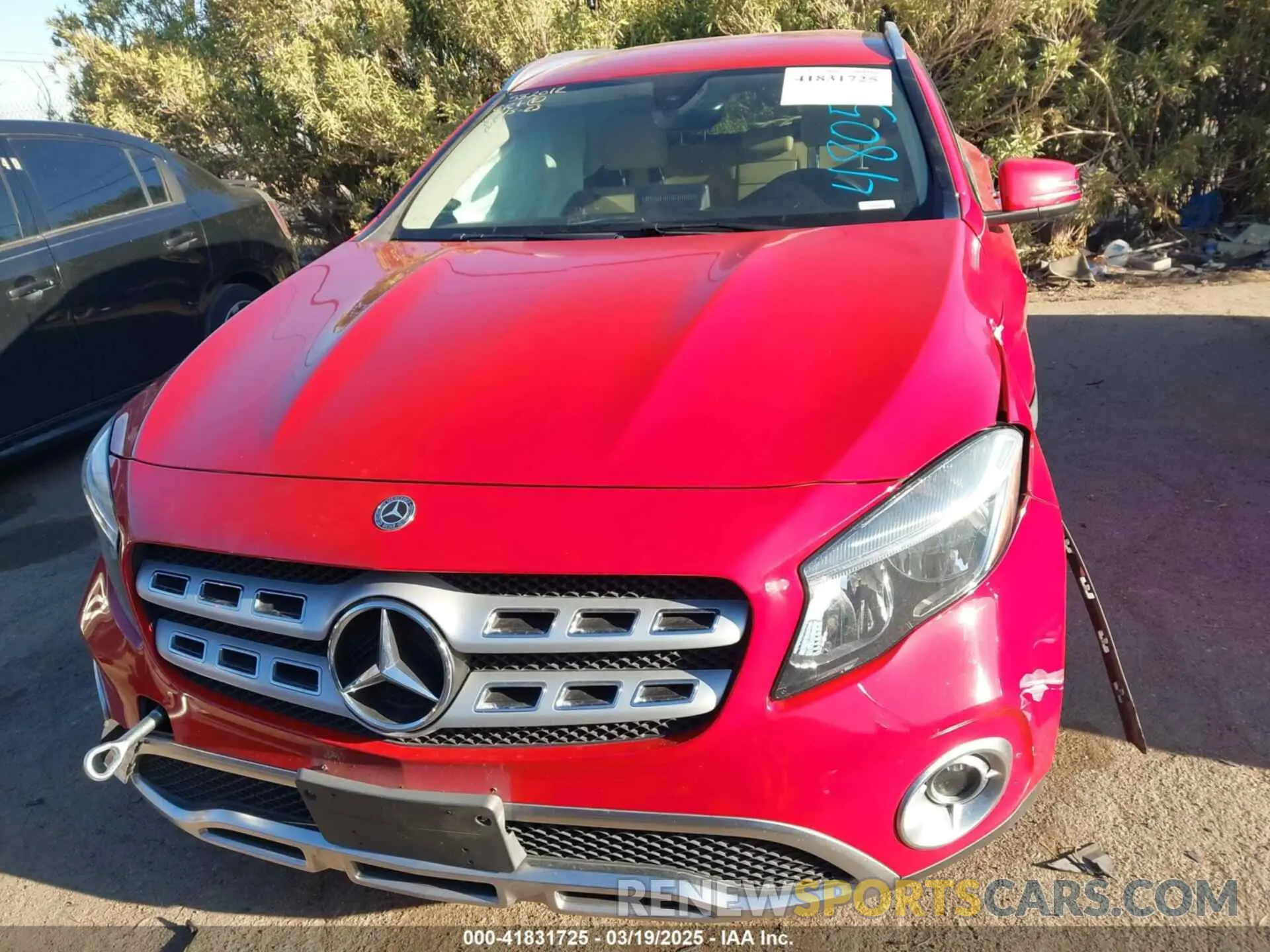 12 Photograph of a damaged car WDCTG4EB3KJ548057 MERCEDES-BENZ GLA 250 2019