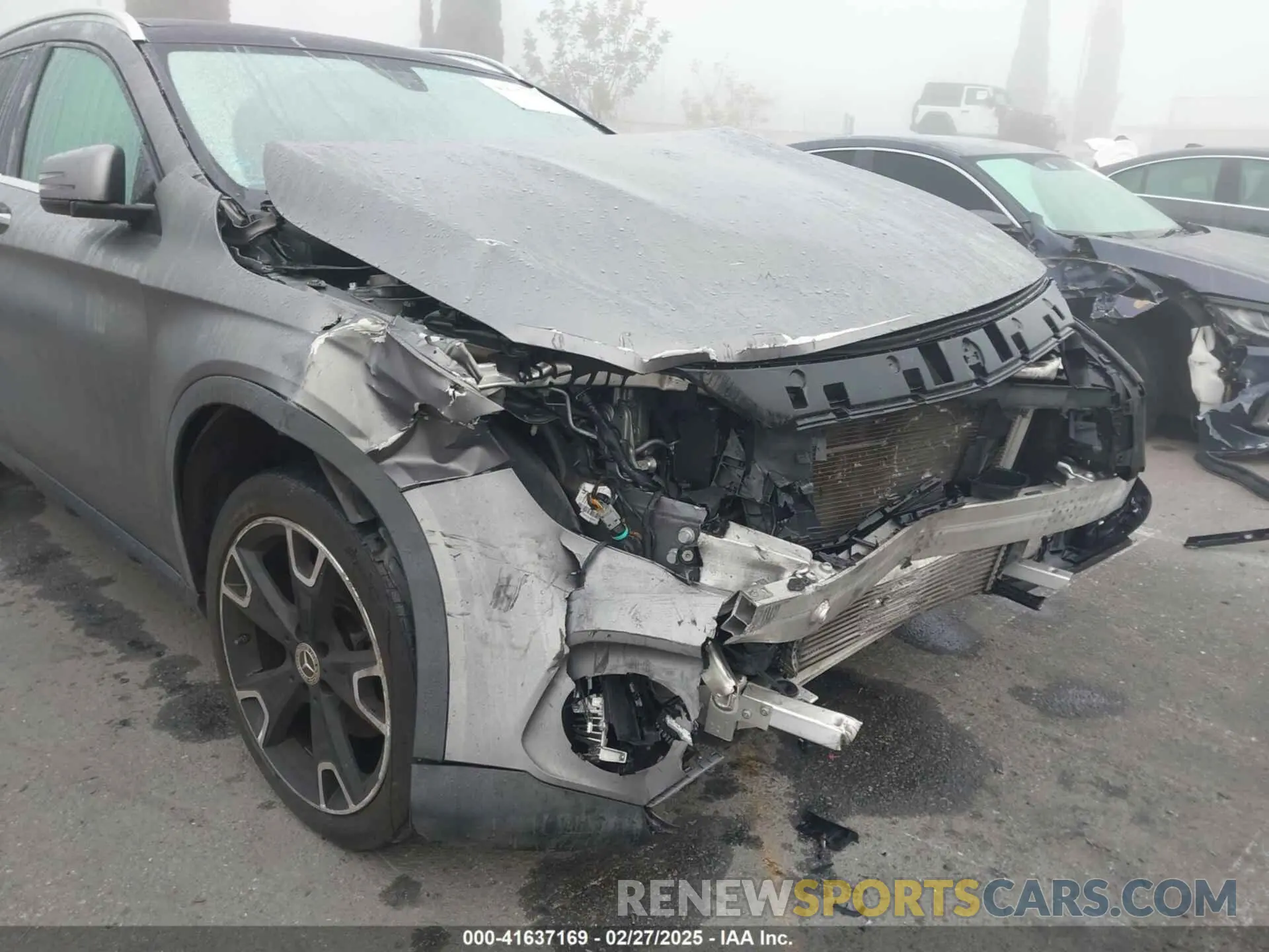 6 Photograph of a damaged car WDCTG4EB3KJ620763 MERCEDES-BENZ GLA 250 2019