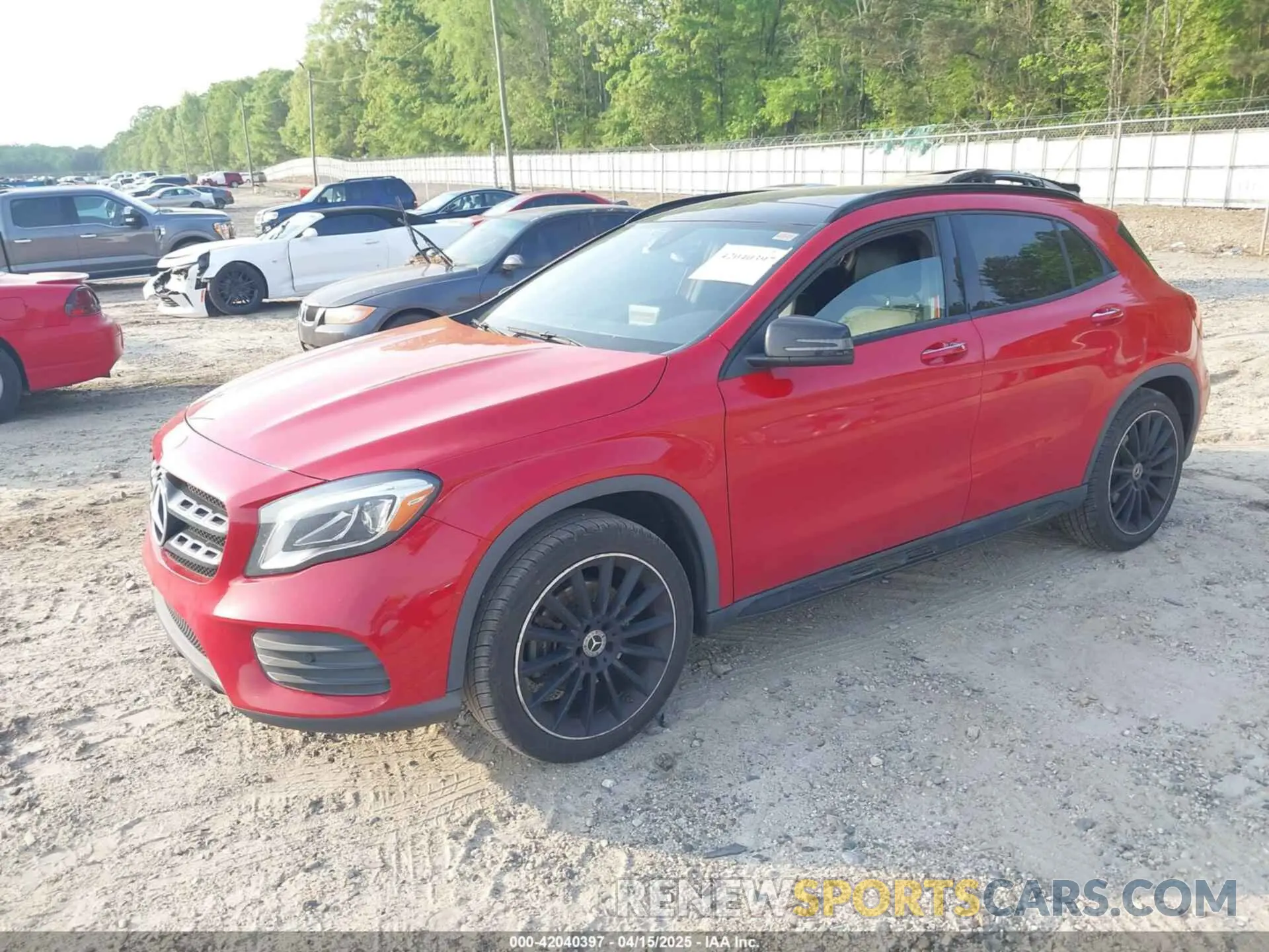 2 Photograph of a damaged car WDCTG4EB4KU019036 MERCEDES-BENZ GLA 250 2019