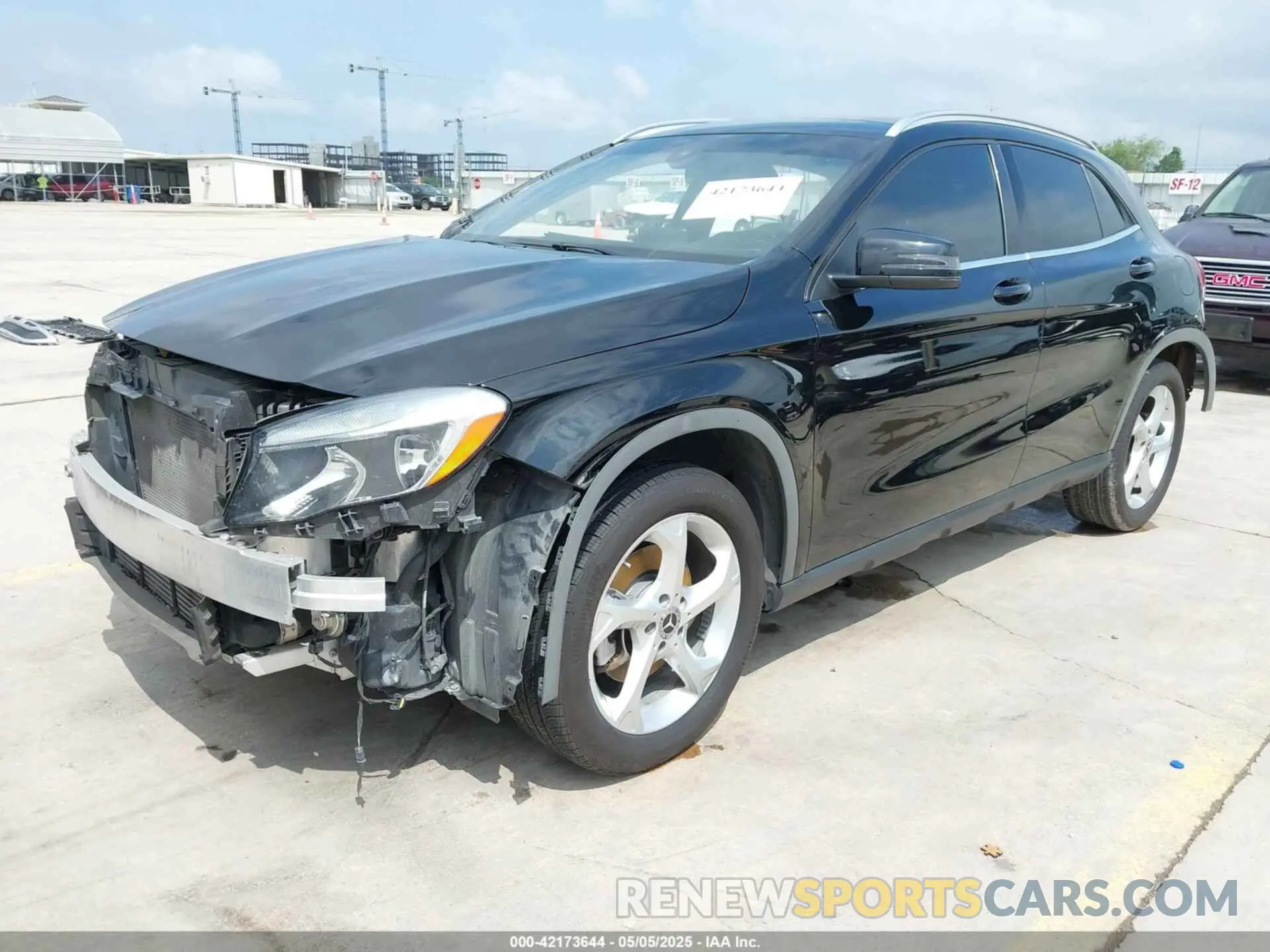 2 Photograph of a damaged car WDCTG4EB5KJ549100 MERCEDES-BENZ GLA 250 2019