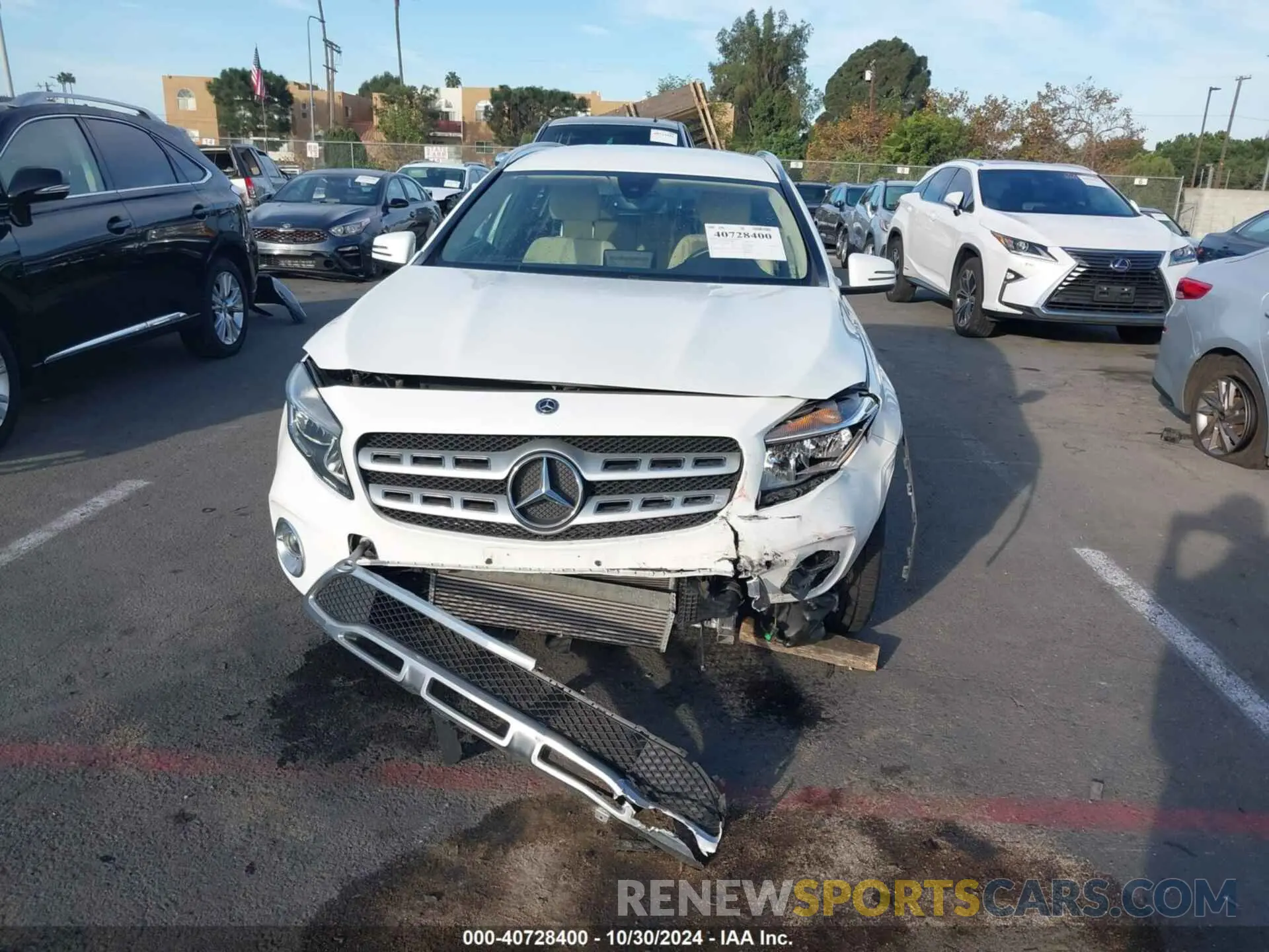 12 Photograph of a damaged car WDCTG4EB5KU001208 MERCEDES-BENZ GLA 250 2019