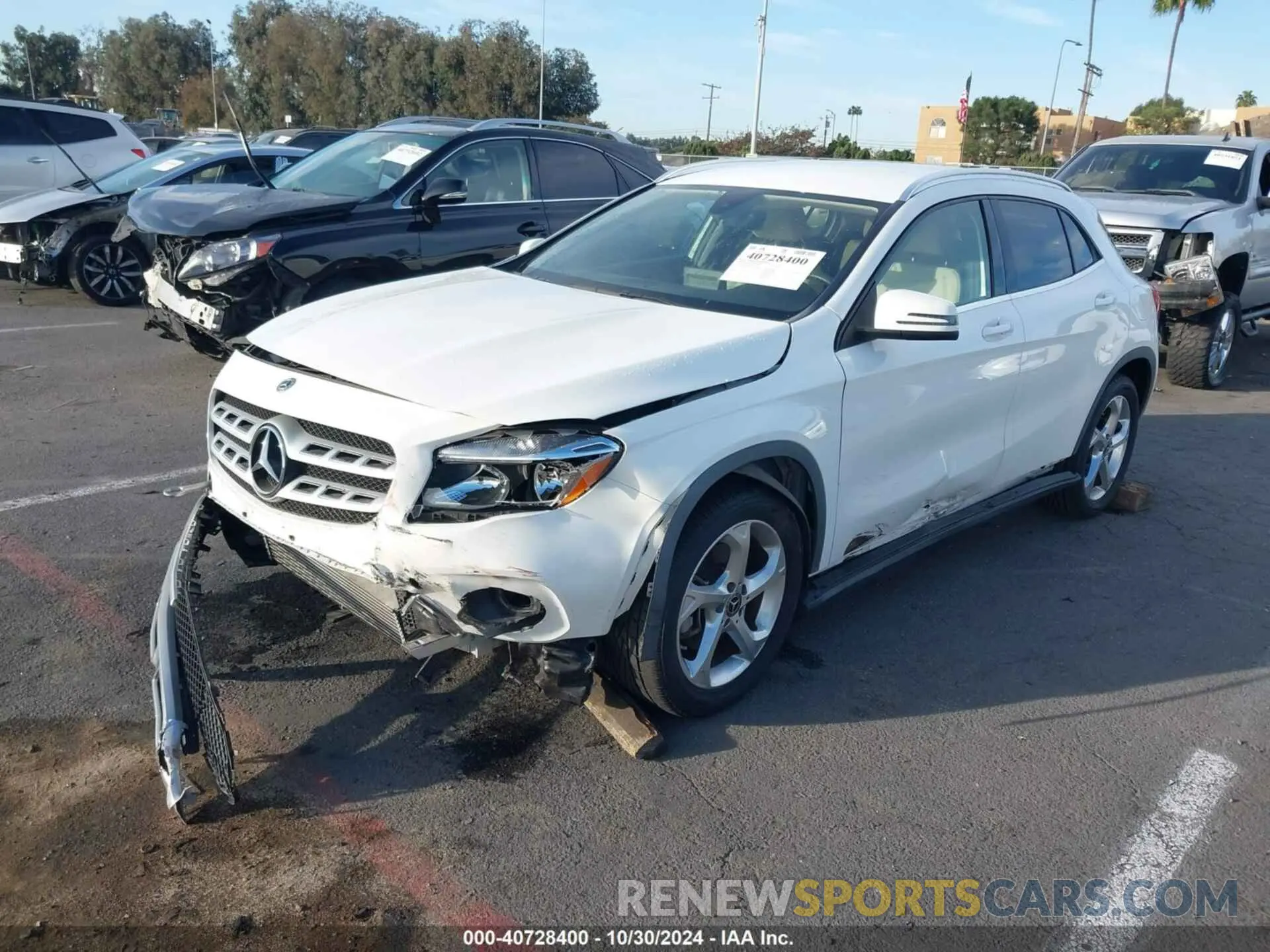 6 Photograph of a damaged car WDCTG4EB5KU001208 MERCEDES-BENZ GLA 250 2019