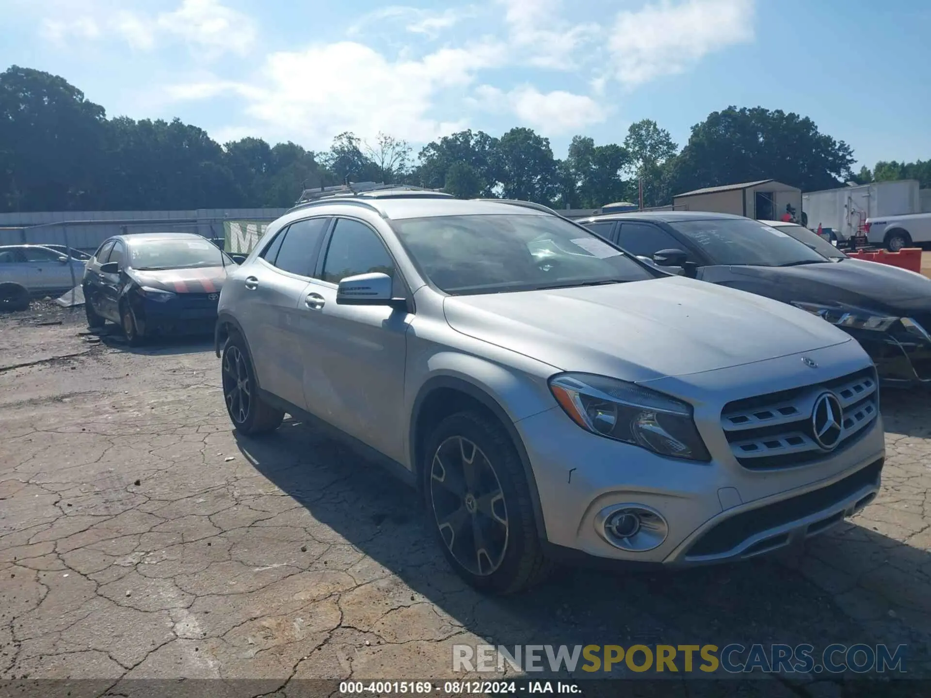 1 Photograph of a damaged car WDCTG4EB5KU006117 MERCEDES-BENZ GLA 250 2019