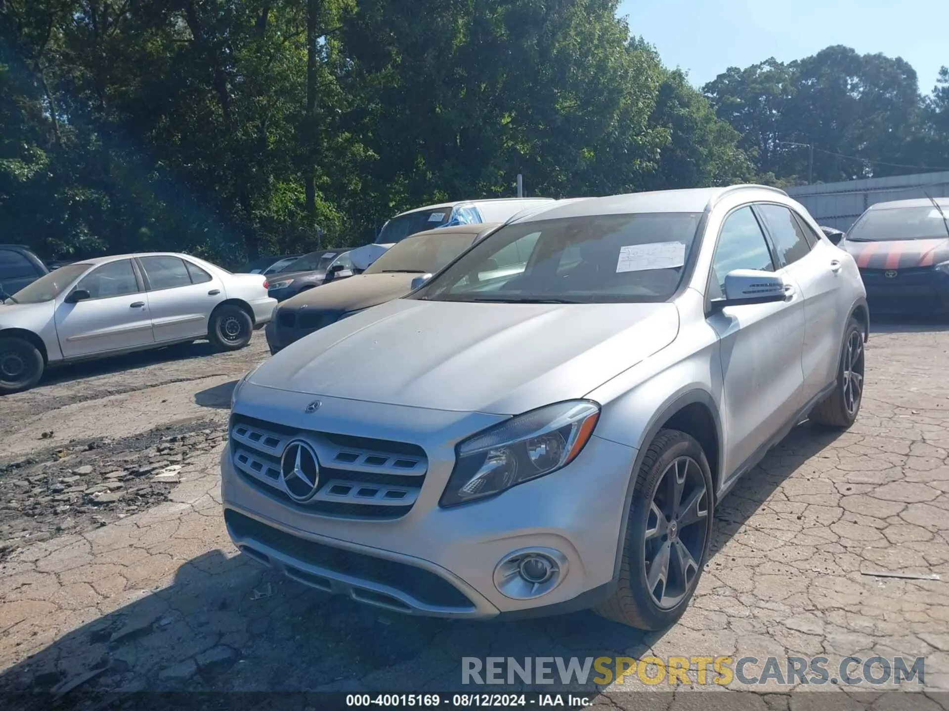 2 Photograph of a damaged car WDCTG4EB5KU006117 MERCEDES-BENZ GLA 250 2019