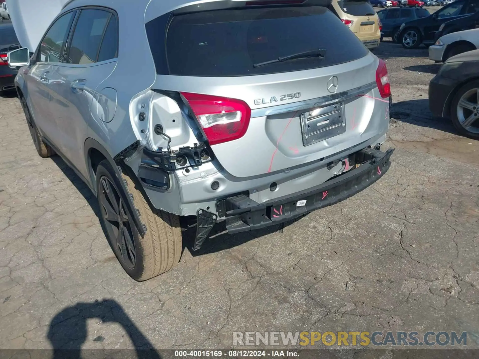 6 Photograph of a damaged car WDCTG4EB5KU006117 MERCEDES-BENZ GLA 250 2019