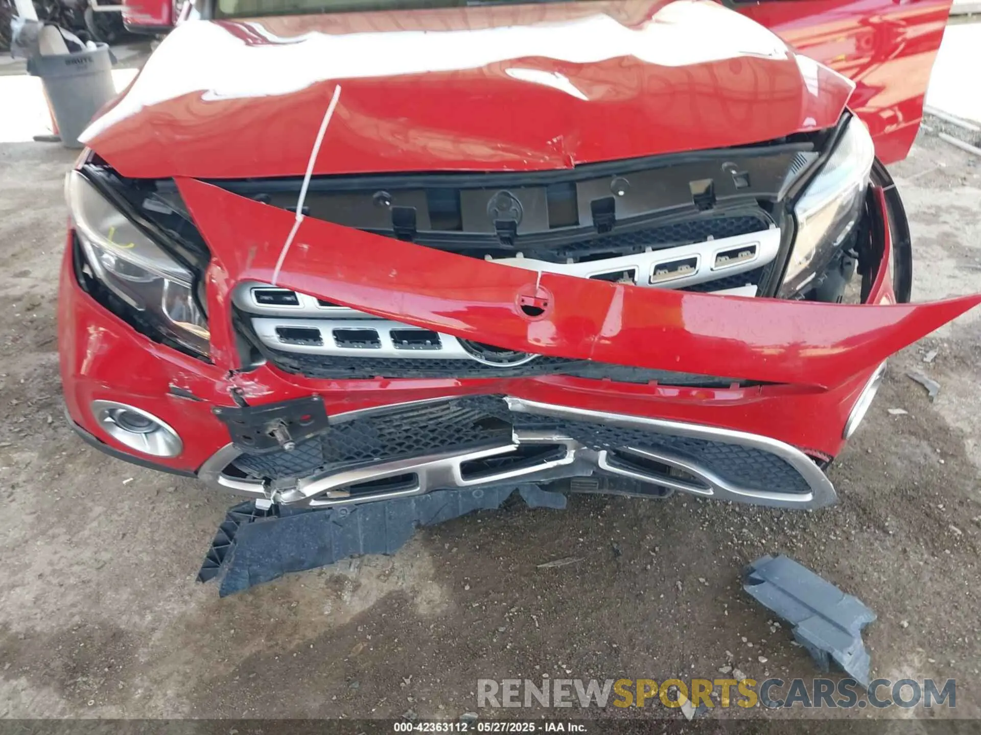 6 Photograph of a damaged car WDCTG4EBXKU015542 MERCEDES-BENZ GLA 250 2019