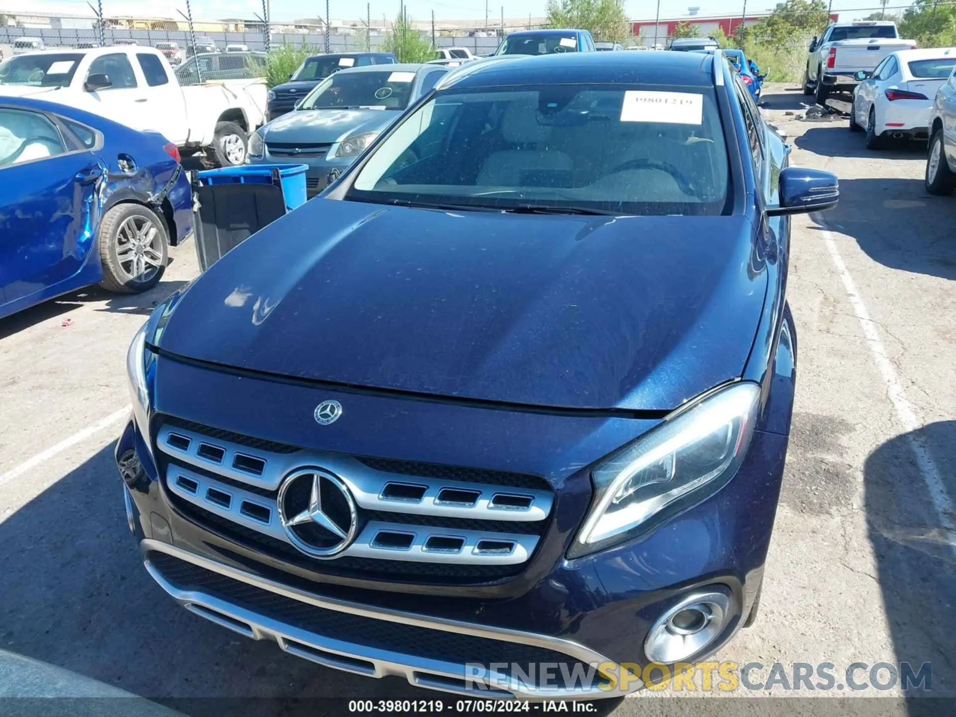 12 Photograph of a damaged car WDCTG4GB0KU003946 MERCEDES-BENZ GLA 250 2019