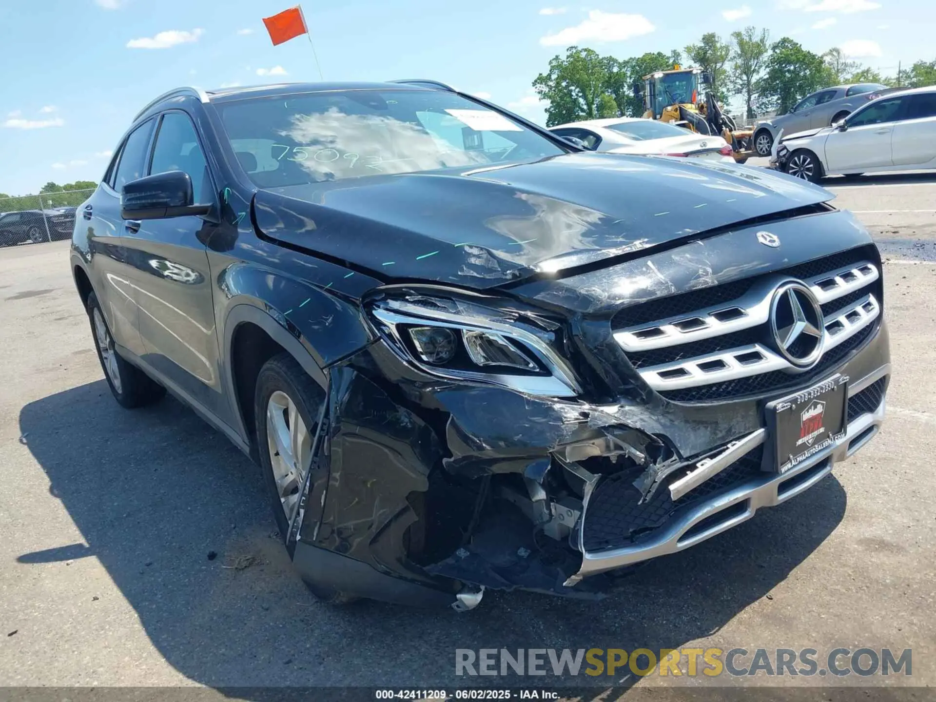 6 Photograph of a damaged car WDCTG4GB1KJ544165 MERCEDES-BENZ GLA 250 2019