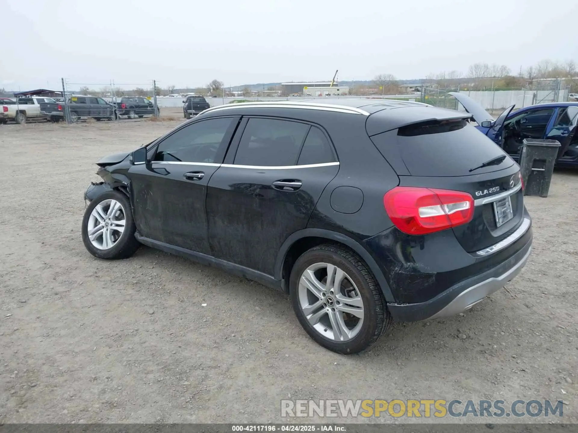 3 Photograph of a damaged car WDCTG4GB1KJ614201 MERCEDES-BENZ GLA 250 2019