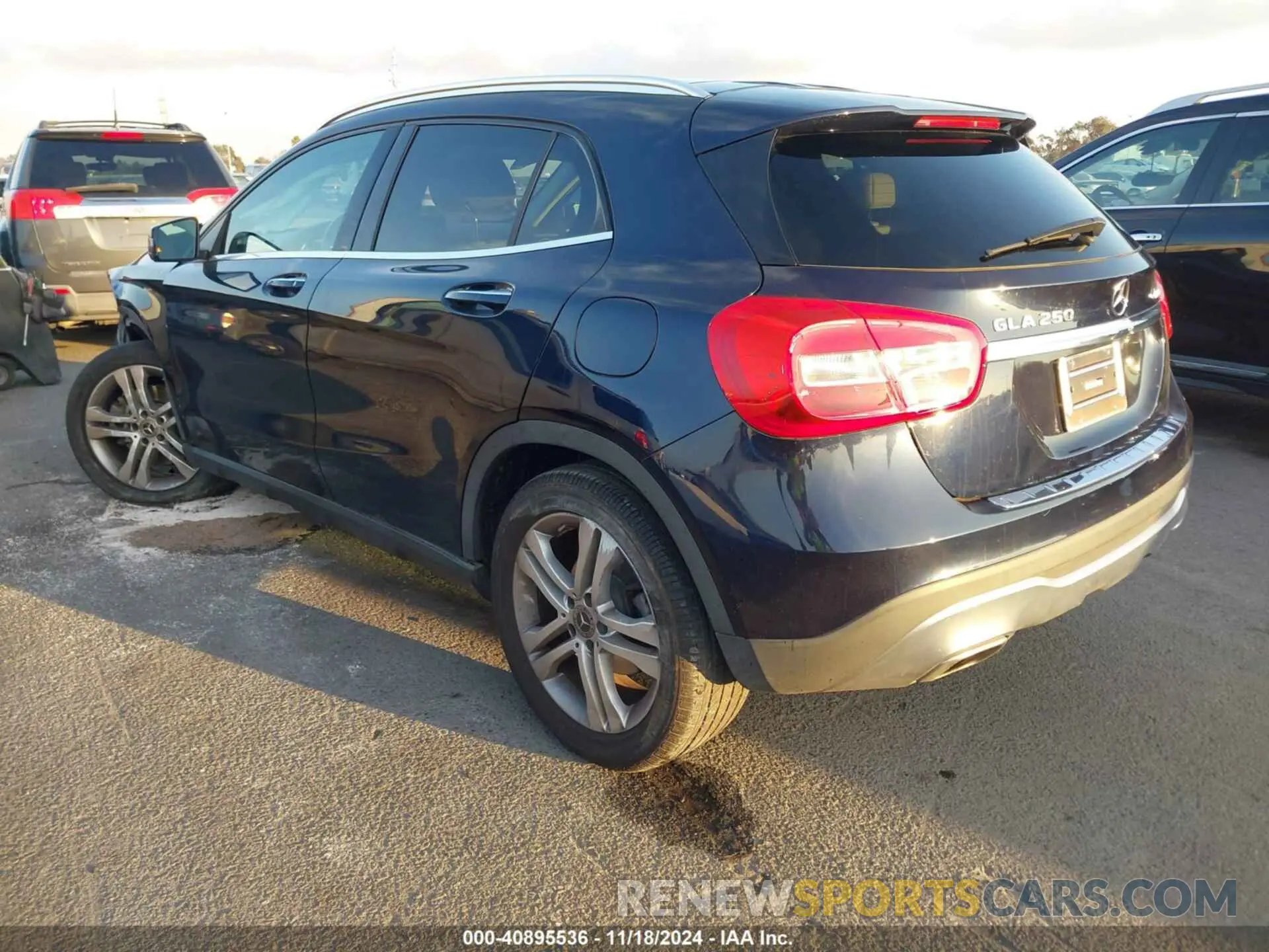 3 Photograph of a damaged car WDCTG4GB1KU004426 MERCEDES-BENZ GLA 250 2019