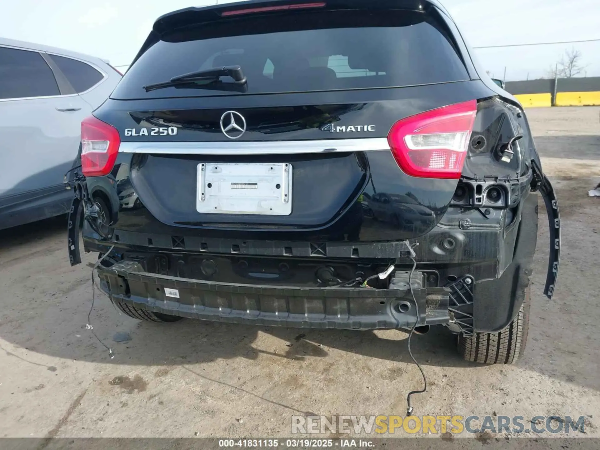 6 Photograph of a damaged car WDCTG4GB5KJ552169 MERCEDES-BENZ GLA 250 2019
