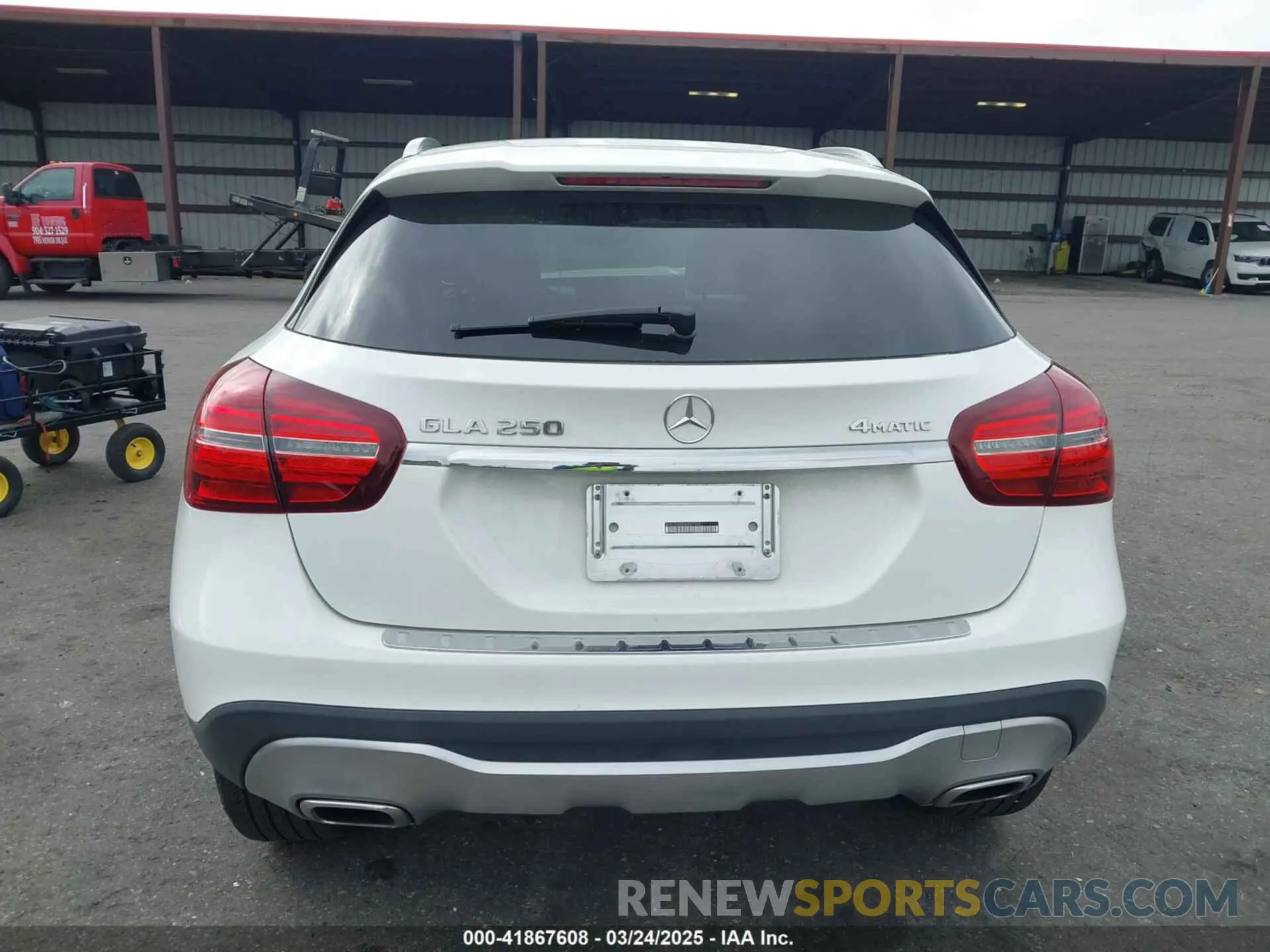 16 Photograph of a damaged car WDCTG4GB6KJ547448 MERCEDES-BENZ GLA 250 2019