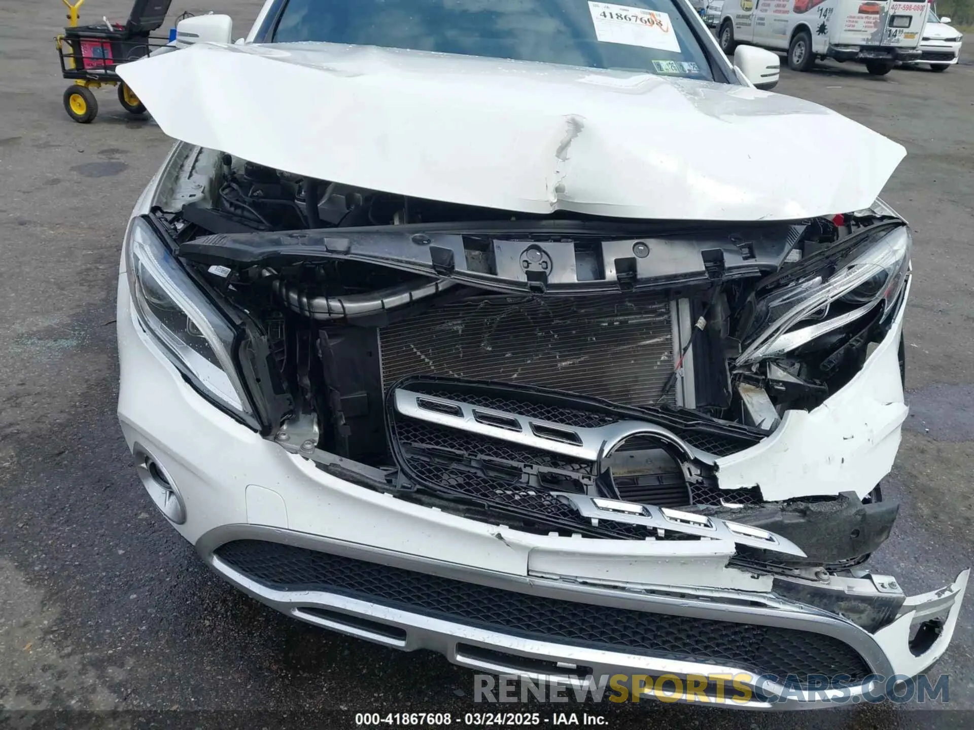 6 Photograph of a damaged car WDCTG4GB6KJ547448 MERCEDES-BENZ GLA 250 2019