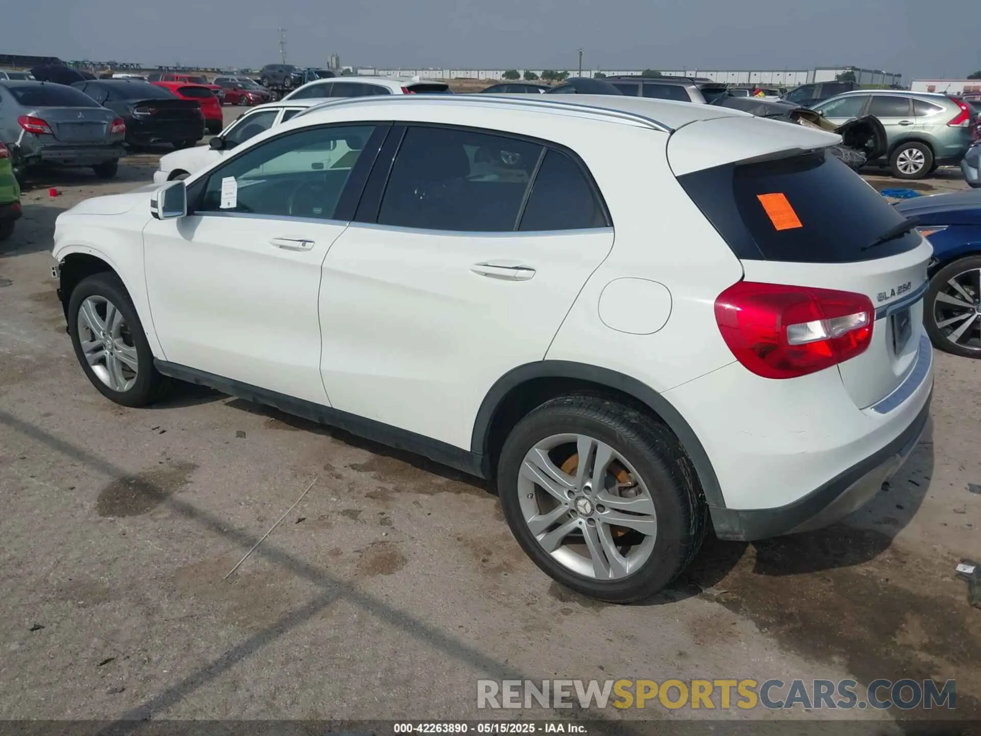 3 Photograph of a damaged car WDCTG4GB6KU013848 MERCEDES-BENZ GLA 250 2019