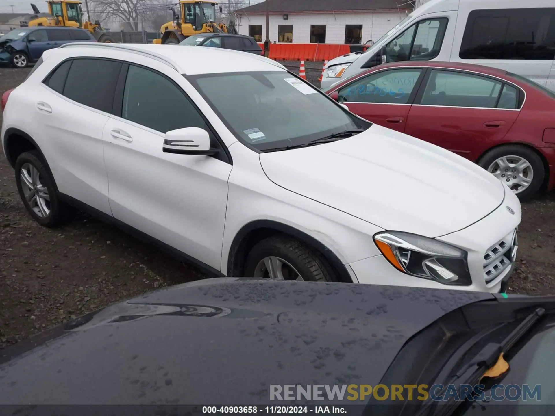 1 Photograph of a damaged car WDCTG4GB6KU014367 MERCEDES-BENZ GLA 250 2019